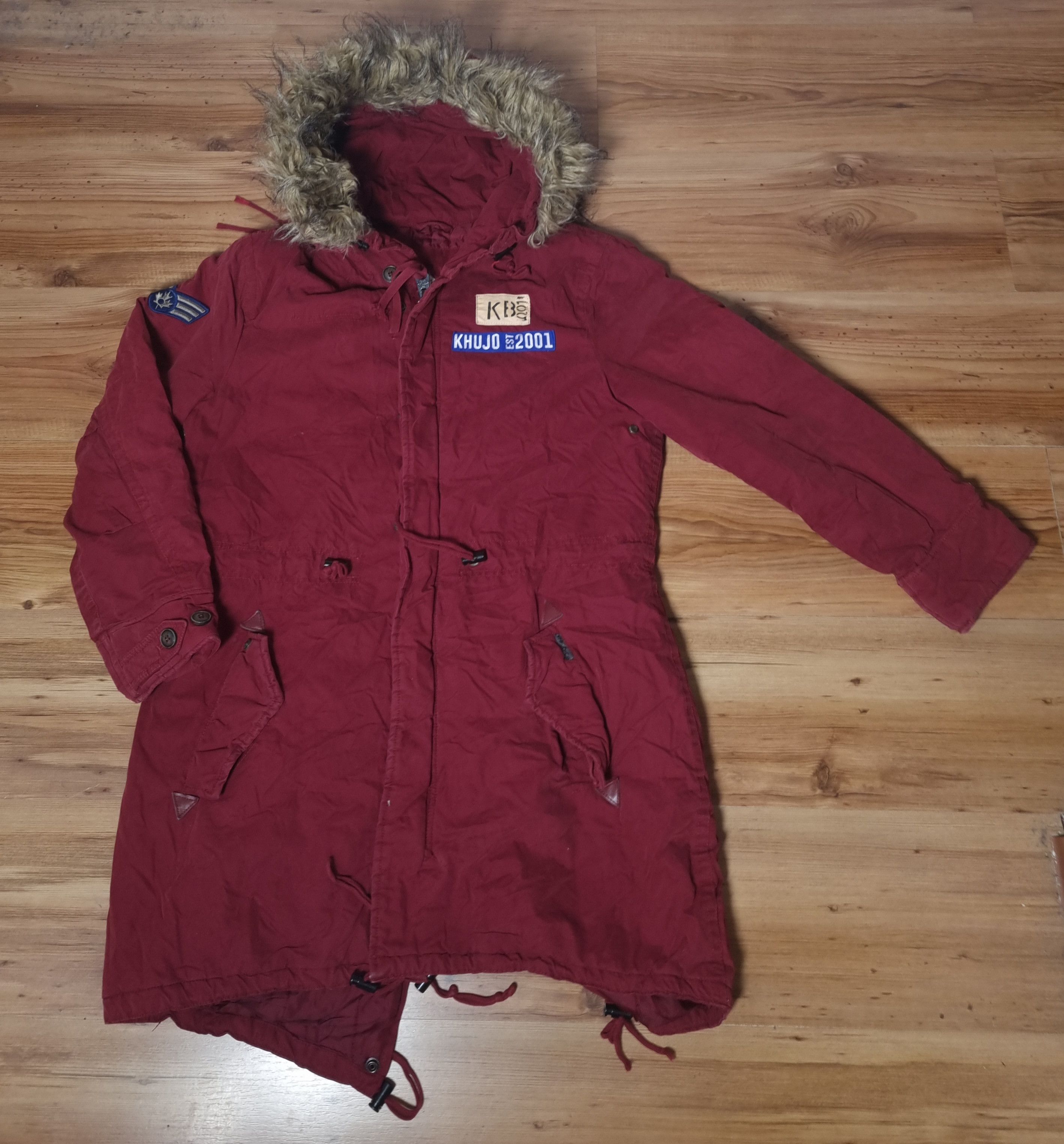 Khujo Streetwear KHUJO Women s Winter Jacket Parka Model Kenita2 Red Size XL Grailed