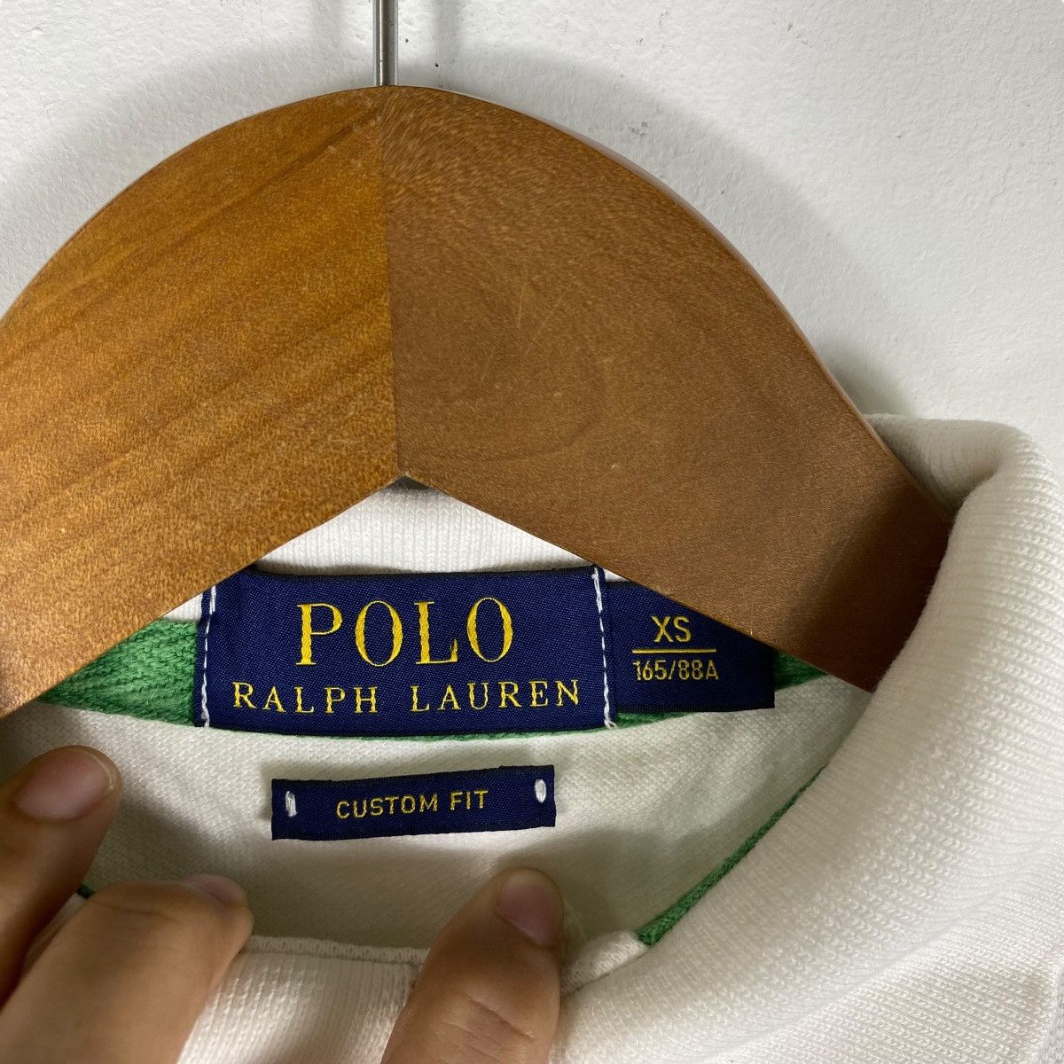 Polo Ralph Lauren × Ralph Lauren POLO RALPH LAUREN Custom Fit Polo Shirt Extra Small Size XS / US 0-2 / IT 36-38 - 5 Thumbnail