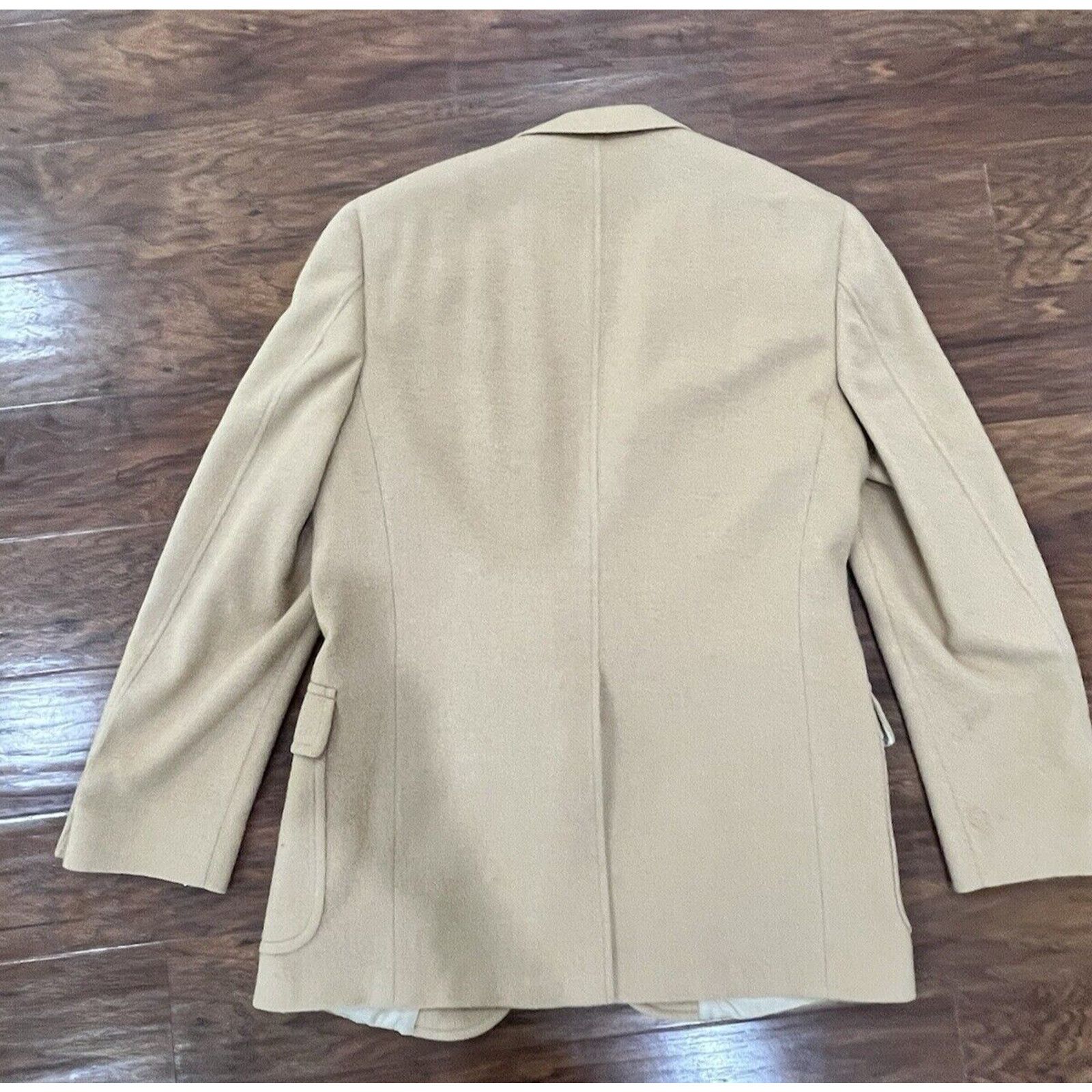 Chaps Chaps Ralph Lauren Scottish Camel Hair Sport Coat Blazer M-L Size US L / EU 52-54 / 3 - 2 Thumbnail