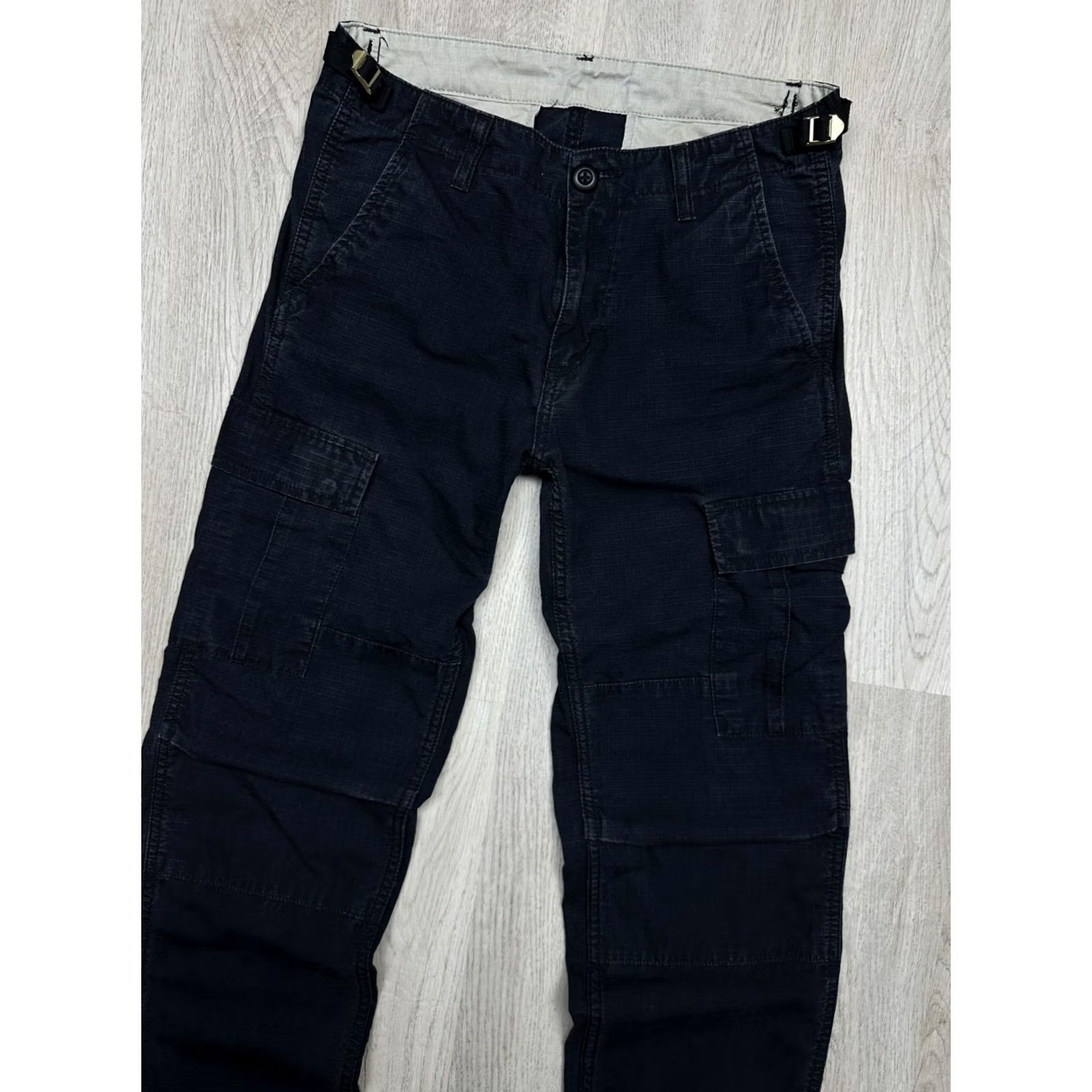 Carhartt Wip Carhartt WIP Pants Cargo Mens Aviation Size 28 Black Cotton Workwear Cargo Pocket Inseam 32 Inseam 80 cm 28 inch Mens Size US 28 / EU 44 - 5 Thumbnail