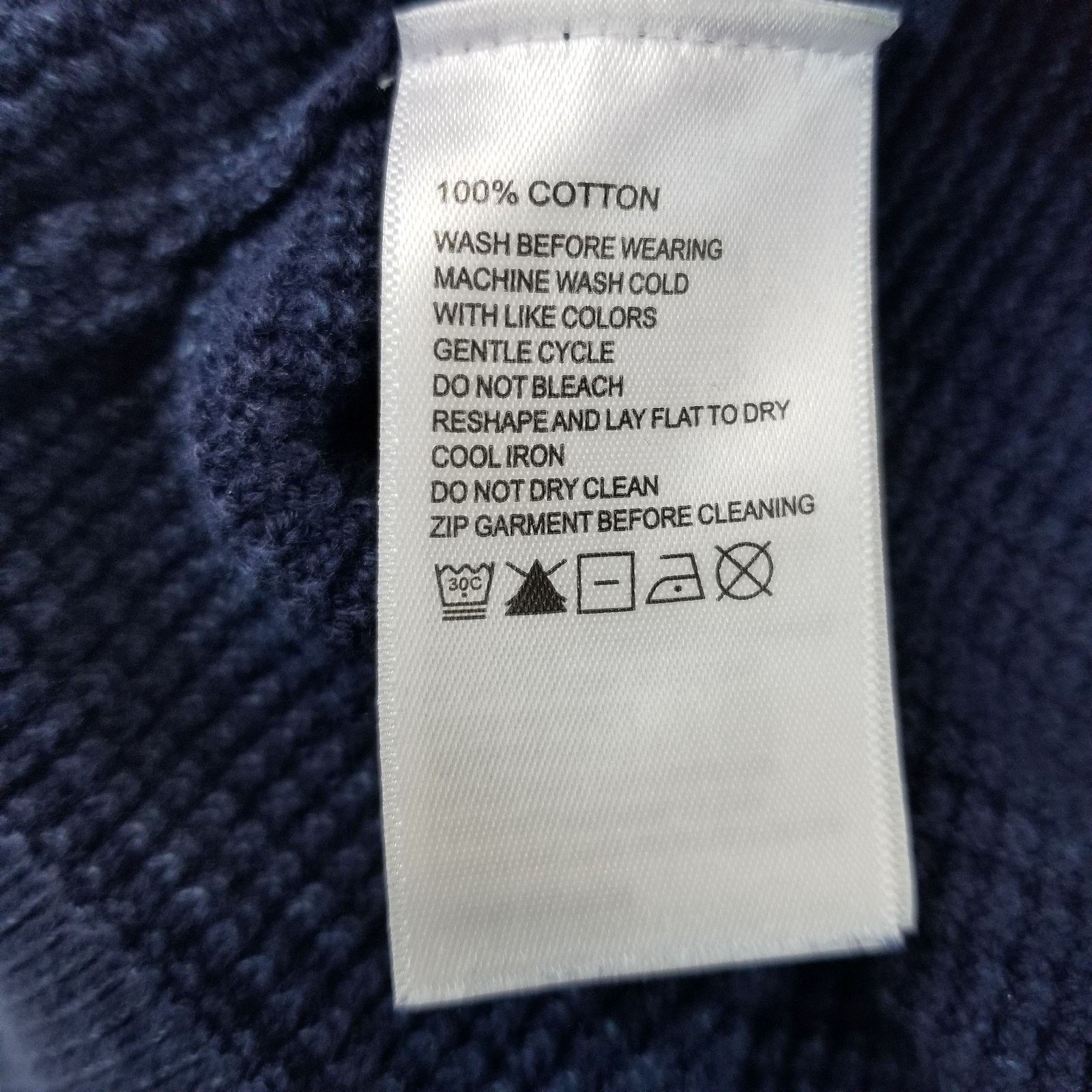 Tommy Bahama Tommy Bahama Sweater Men’s XL Blue Tidemark Half Zip Texture Size US XL / EU 56 / 4 - 6 Thumbnail