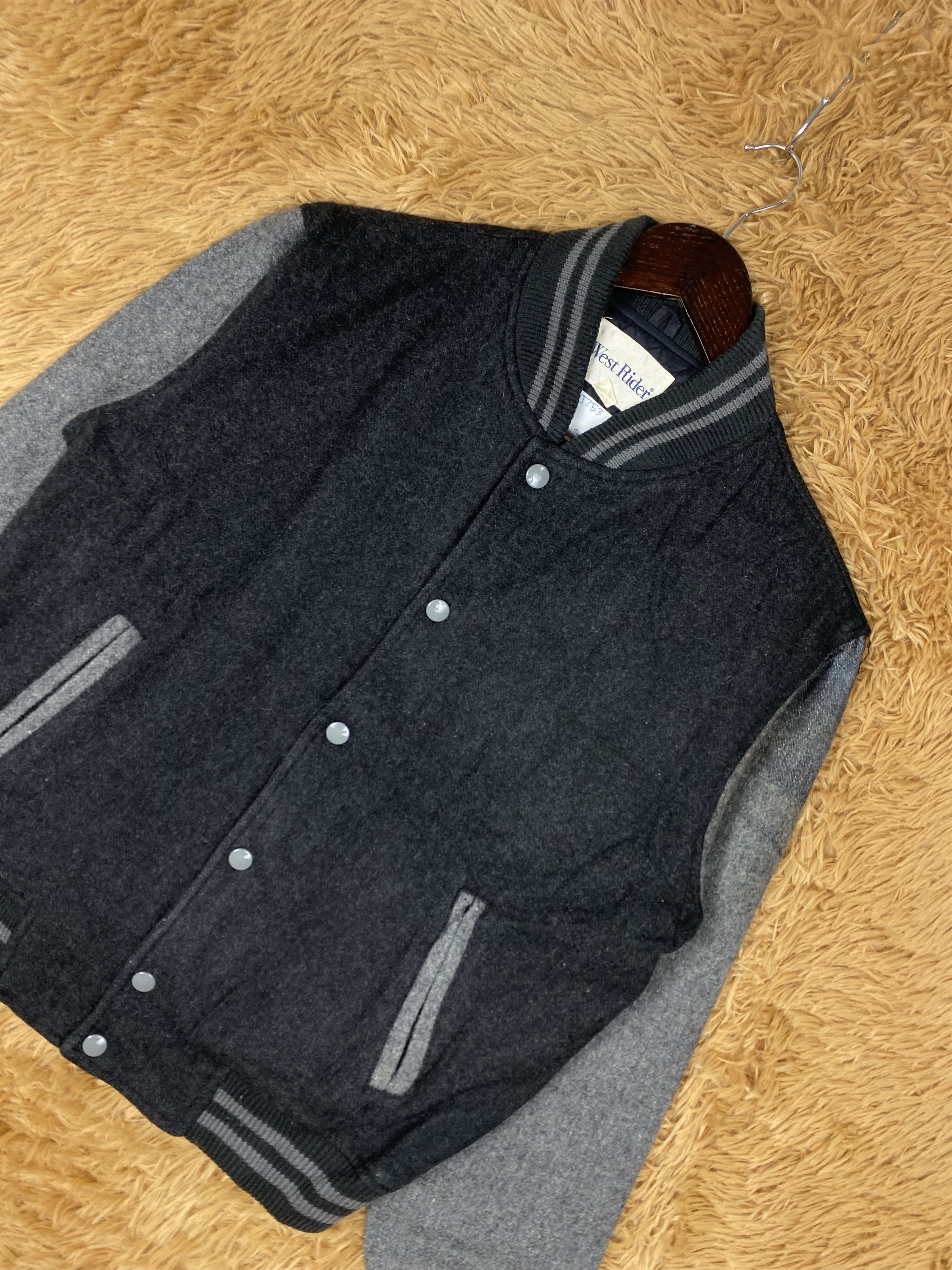 WEST RIDE Vintage West Rider Varsity Jacket DJ0353 Size US M / EU 48-50 / 2 - 2 Thumbnail