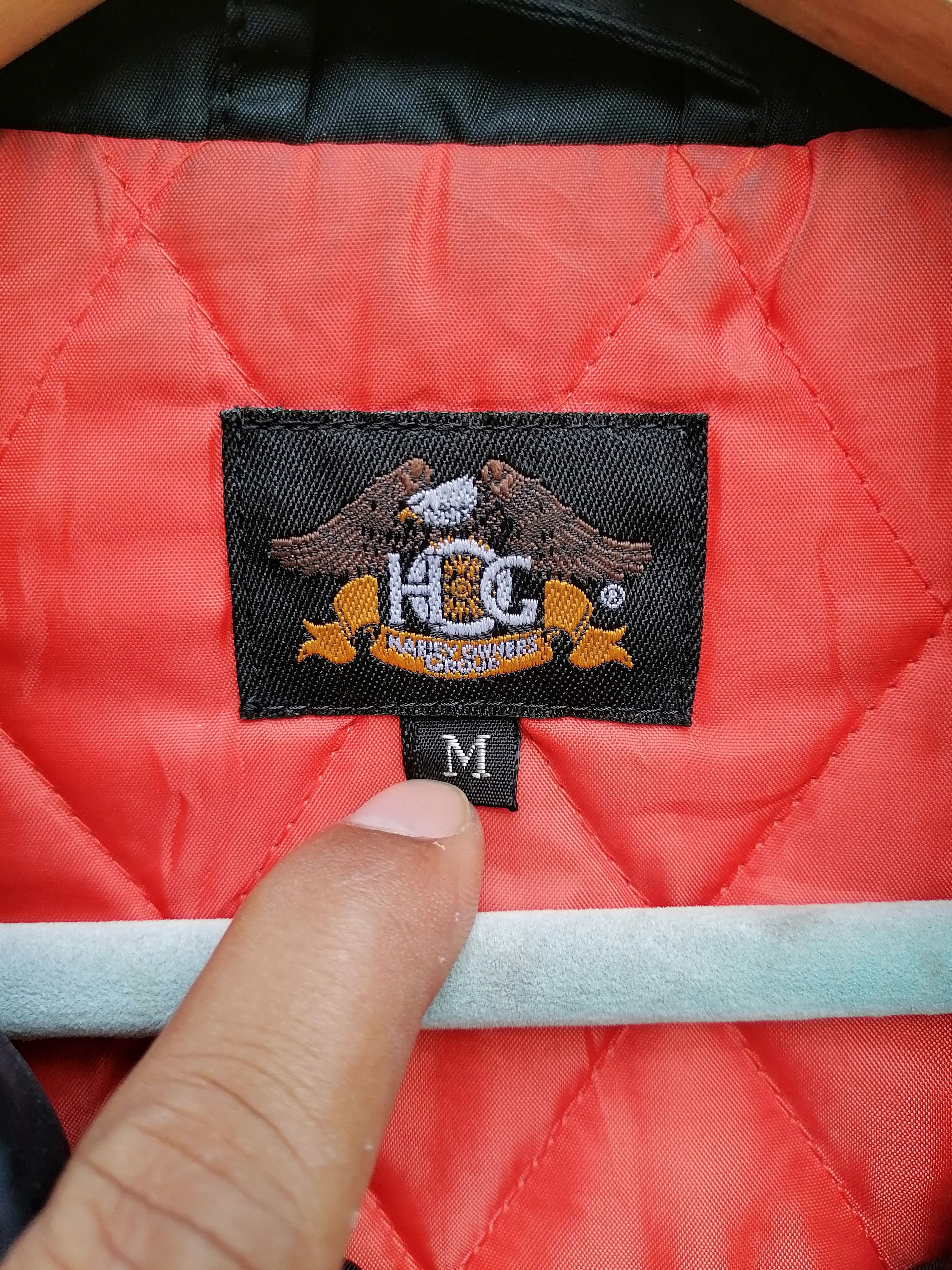 Harley Davidson × Vintage Harley Davidson HOG Eagle Logo Bomber Jackets Size US M / EU 48-50 / 2 - 8 Thumbnail