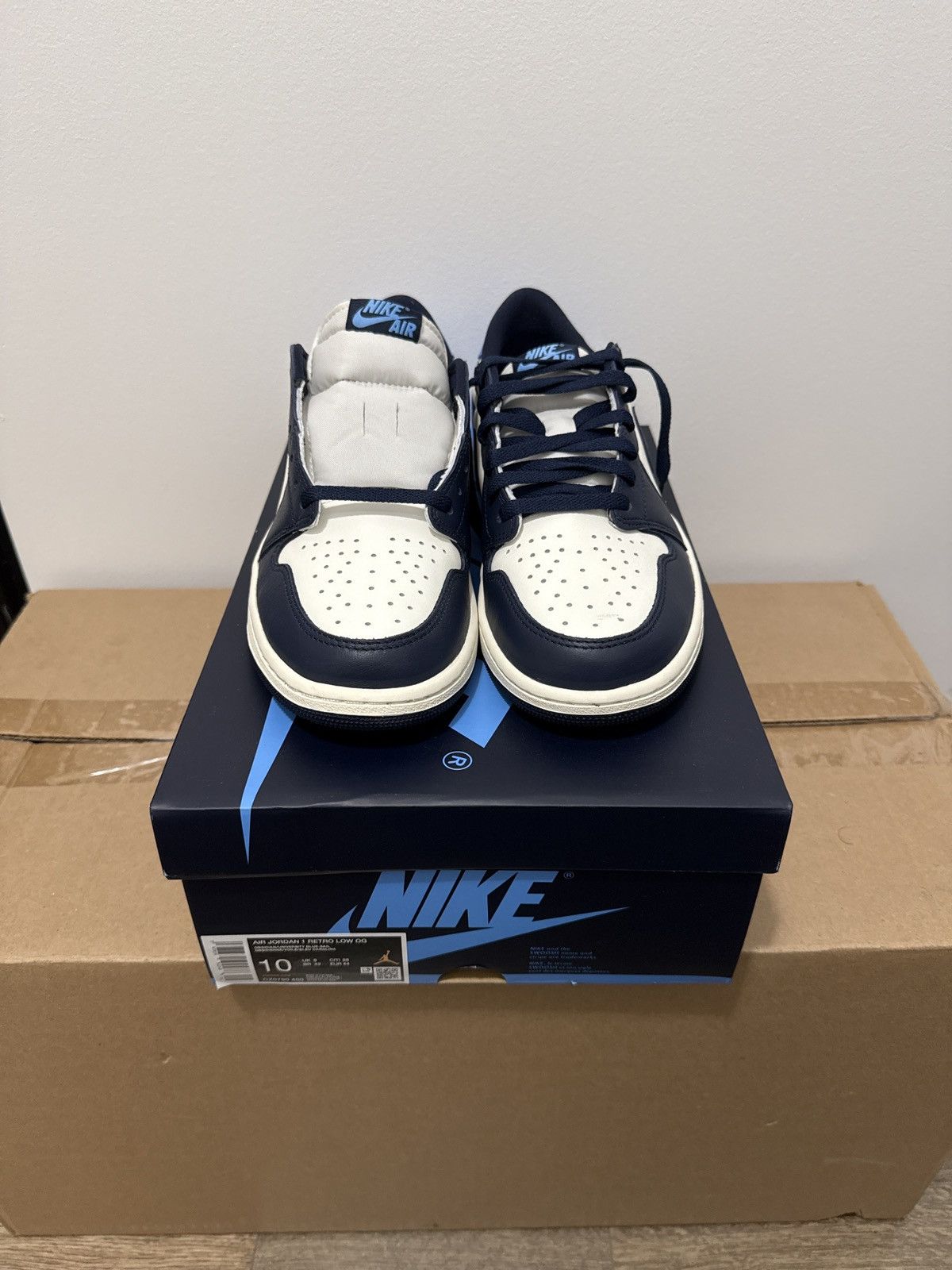Jordan Brand Jordan 1 Low OG Obsidian UNC Size US 10 / EU 43 - 4 Thumbnail