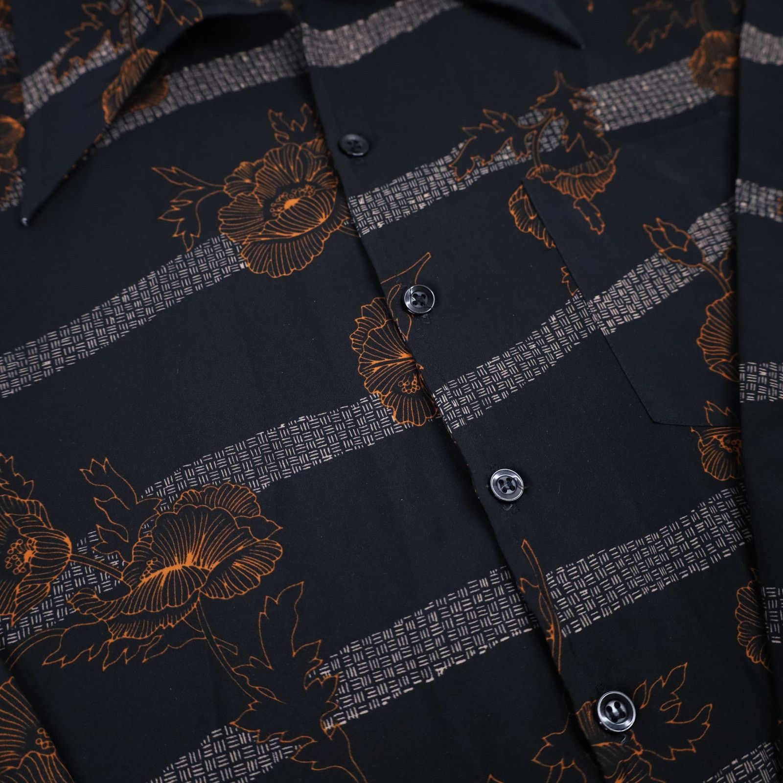 Vintage True Vintage Studio One by Campus Floral Button Up Shirt Size US L / EU 52-54 / 3 - 5 Thumbnail