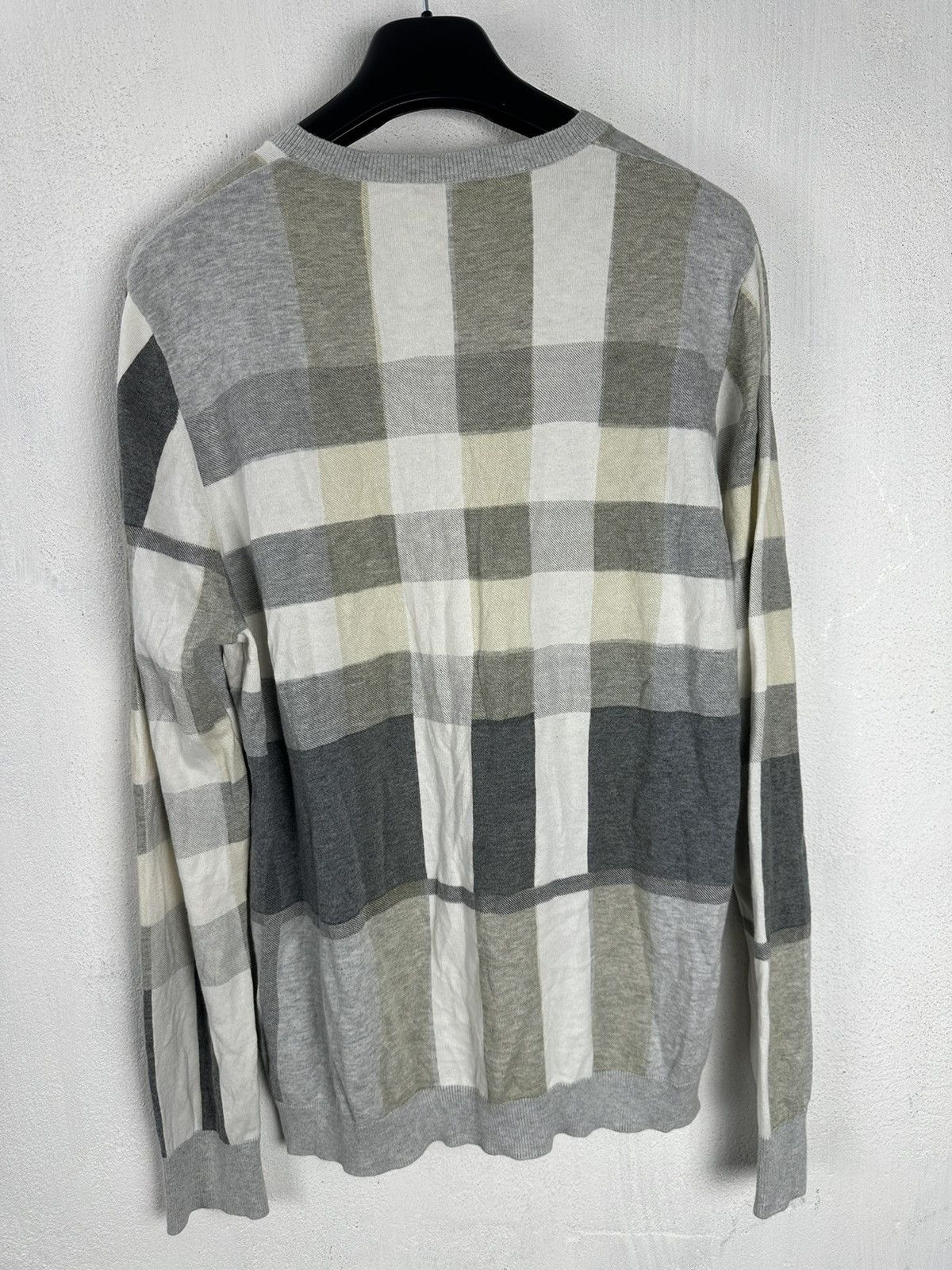 Burberry Burberry Brit grey rare sweater Size US L / EU 52-54 / 3 - 5 Thumbnail