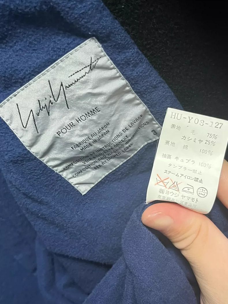 Yohji Yamamoto Yohji Yamamoto 03 Pimp Period Armband Cashmere Reversible M Size US L / EU 52-54 / 3 - 6 Thumbnail
