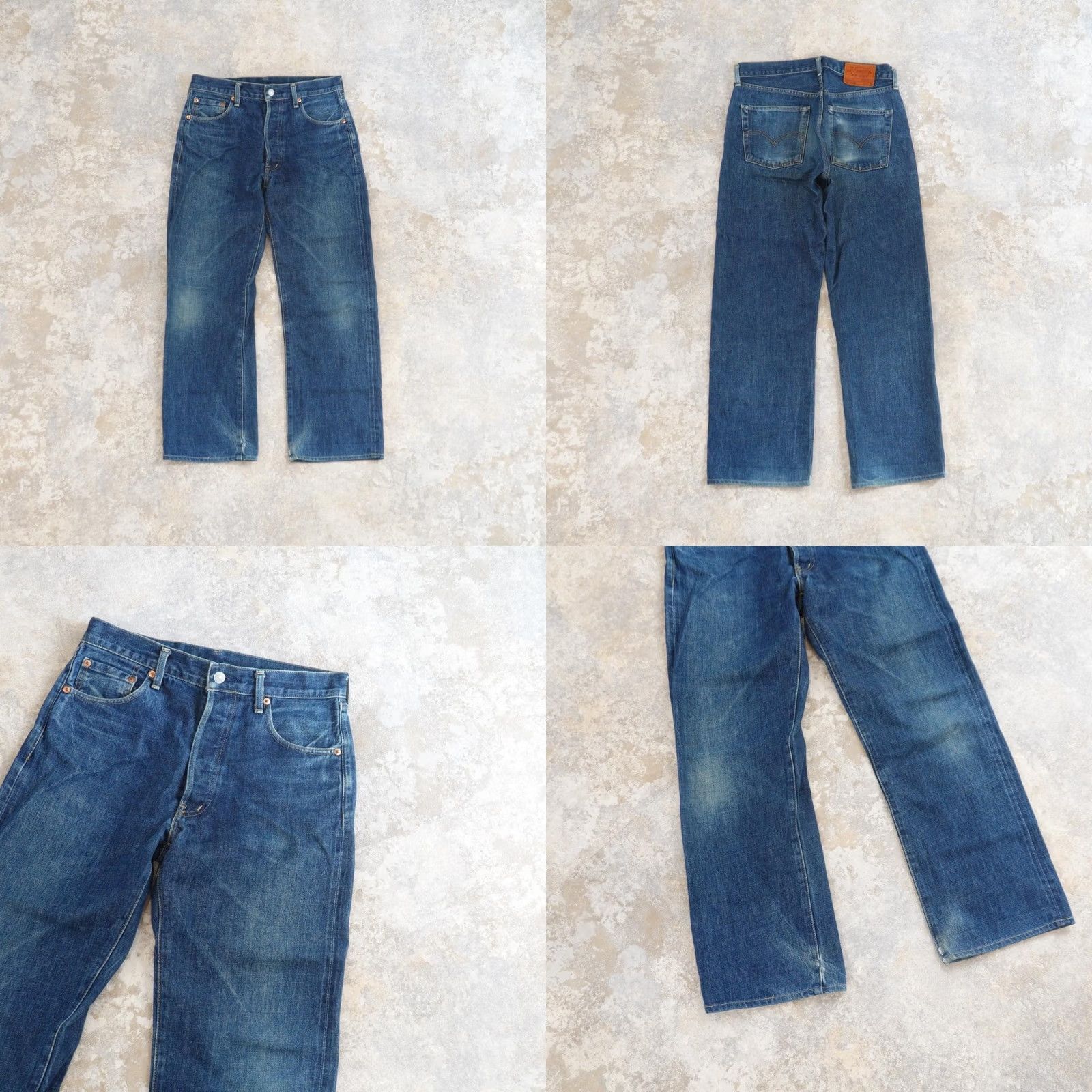 Levi's VINTAGE Levi's 90s Made in Japan BIG E 503B-XX Selvedge Denim Pants Jeans W31 Men Blue Regular Size 31 Leather Wear Size US 31 - 8 Thumbnail