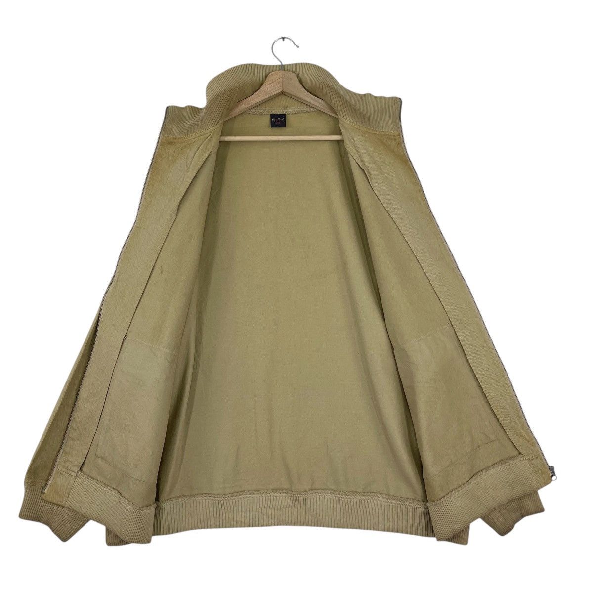 Fubu × Vintage Vintage Fubu Beige Full Zip Workwear Jacket Size US XXL / EU 58 / 5 - 4 Thumbnail