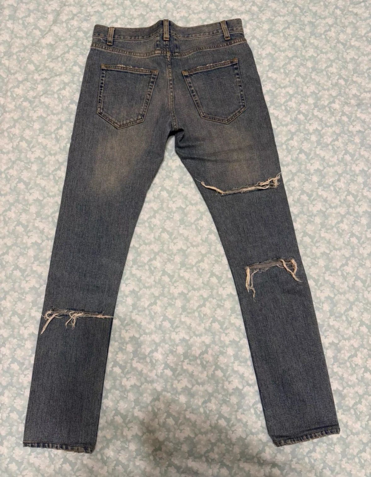 Saint Laurent Paris Saint laurent ysl cut jeans with four knives 2409-Nextarrow Size US 28 / EU 44 - 3 Thumbnail