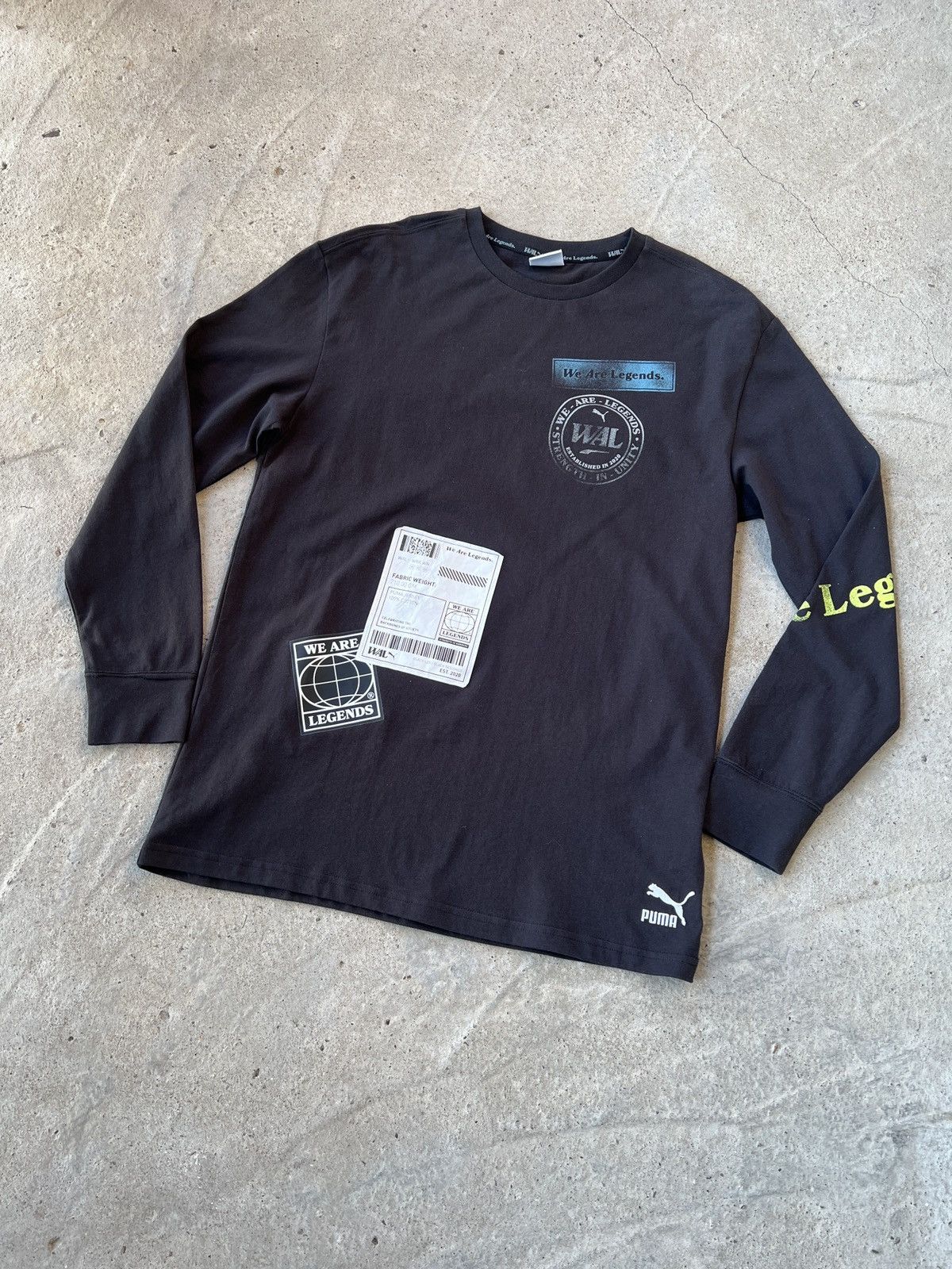 Puma Puma Long Sleeve Size US S / EU 44-46 / 1 - 1 Thumbnail