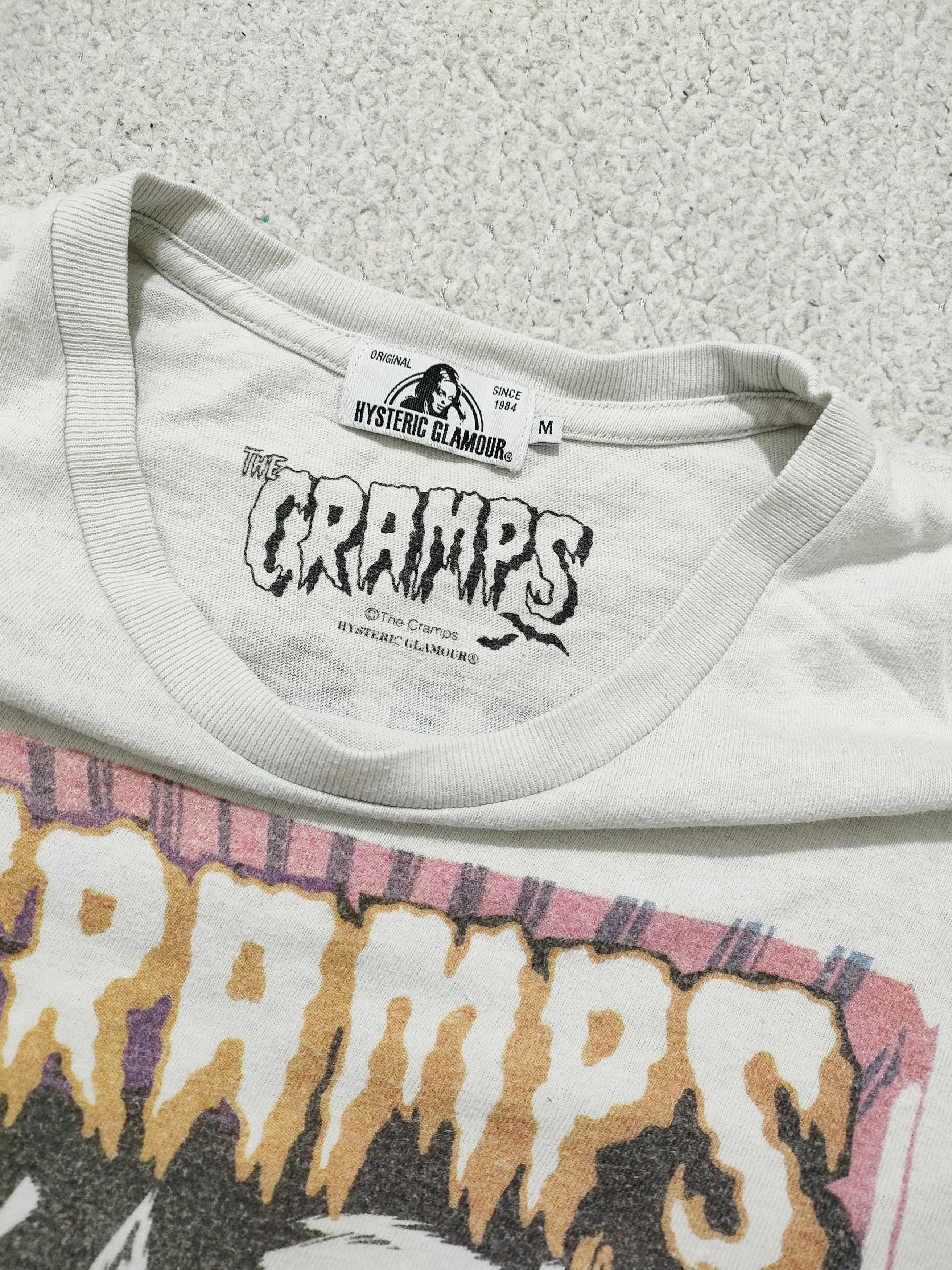 Band Tees THE CRAMPS × HYSTERIC GLAMOUR T-Shirt Size US M / EU 48-50 / 2 - 4 Thumbnail