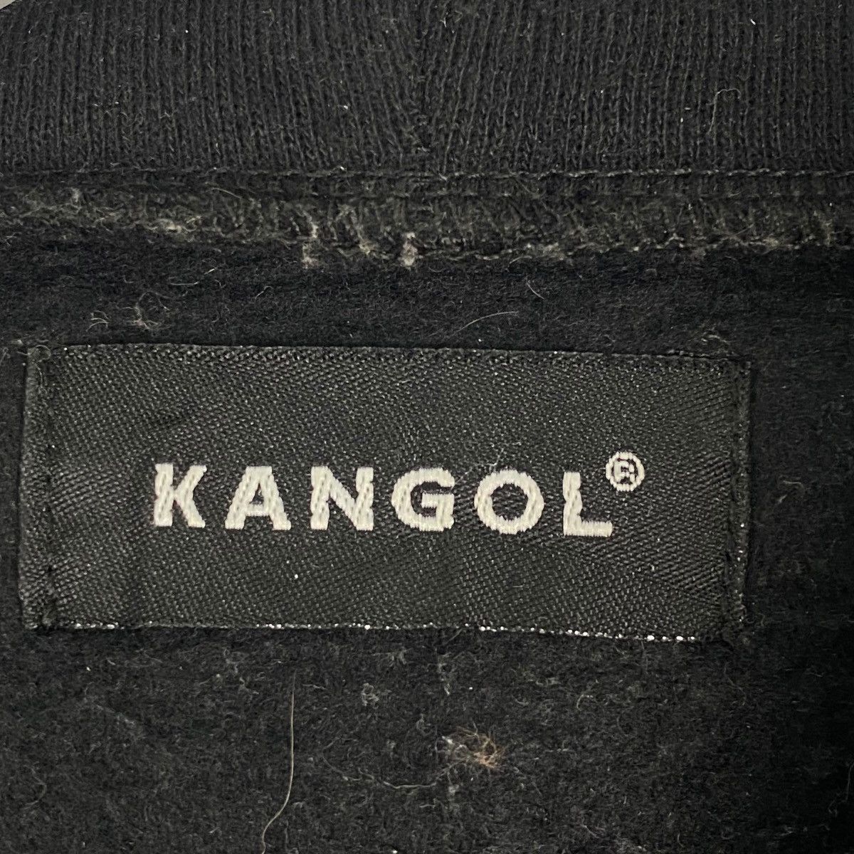 Other Vintage Kangol Sport Small Printed Logo Hoodie Black Size L Size US L / EU 52-54 / 3 - 6 Thumbnail