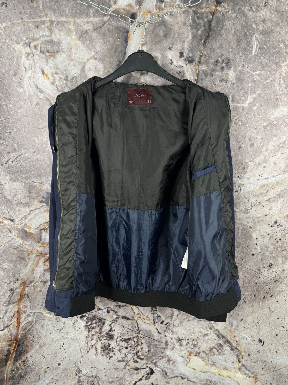 Zara Men’s Zara Basic Full Zip Jacket Hoodie Streetwear Size M Size US M / EU 48-50 / 2 - 11 Thumbnail