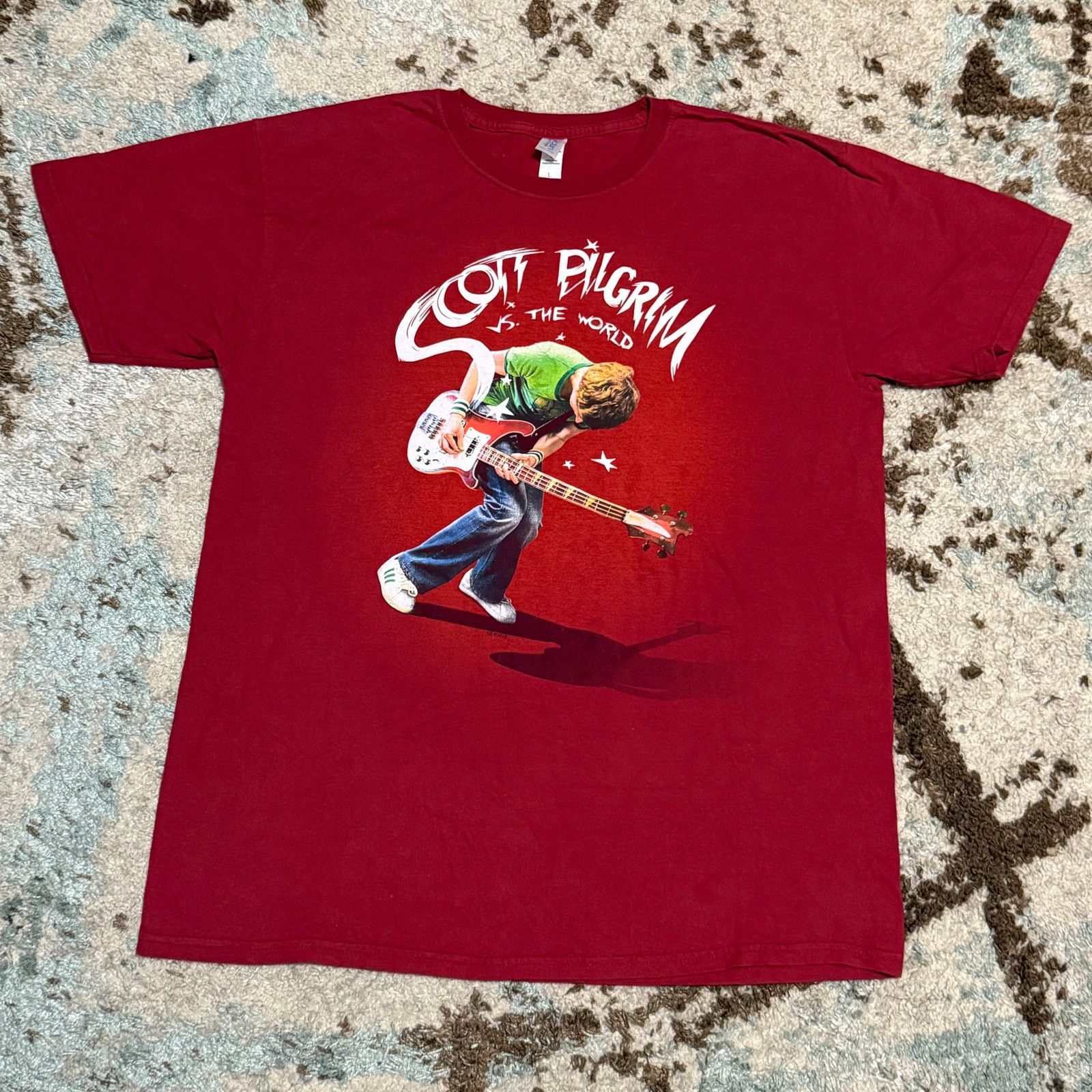 Gildan 2010 Scott Pilgrim vs the World Shirt Large Comic Con Size US L / EU 52-54 / 3 - 1 Thumbnail