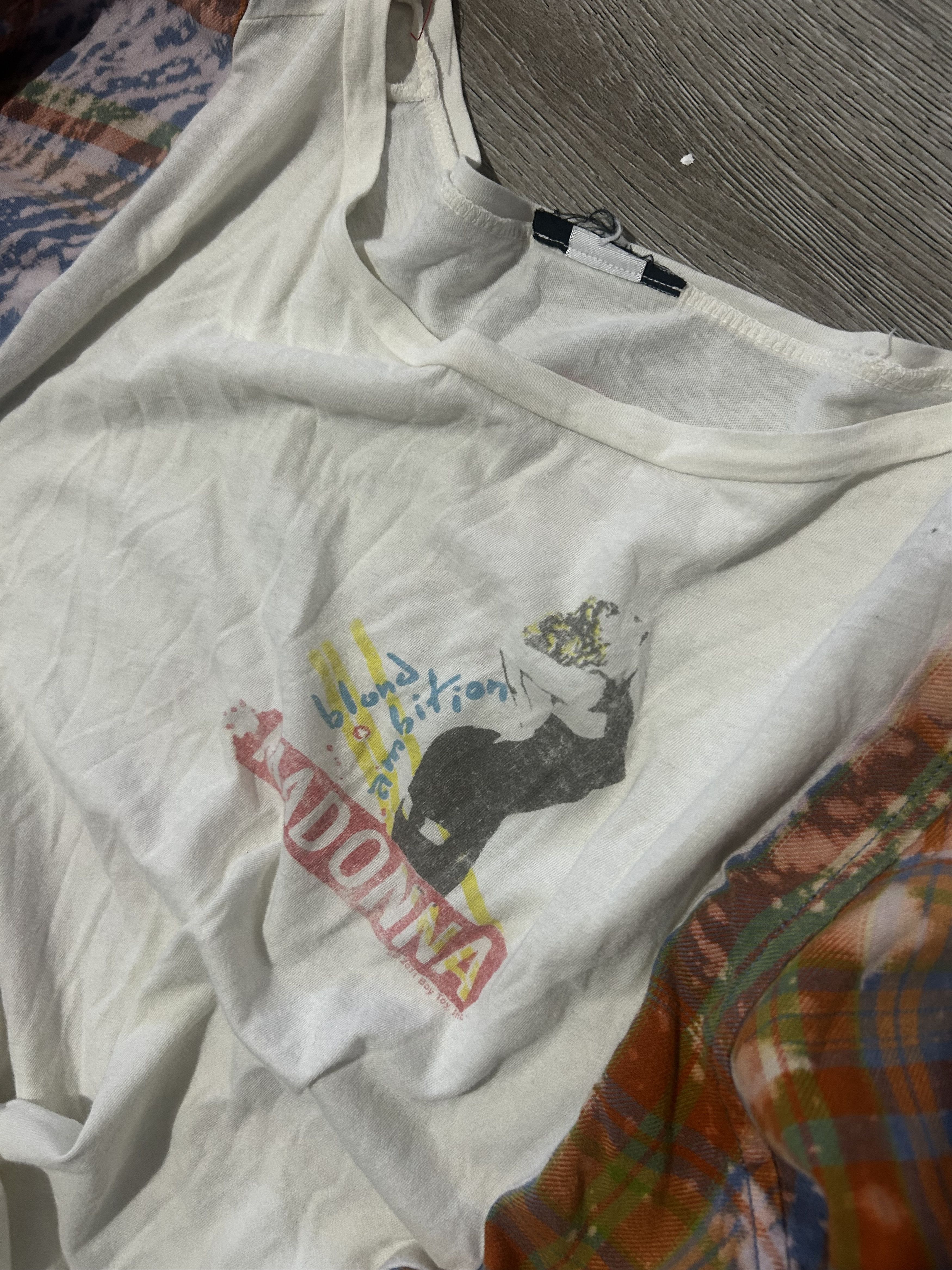 Vintage VINTAGE madonna tour long sleeve Size US S / EU 44-46 / 1 - 4 Thumbnail