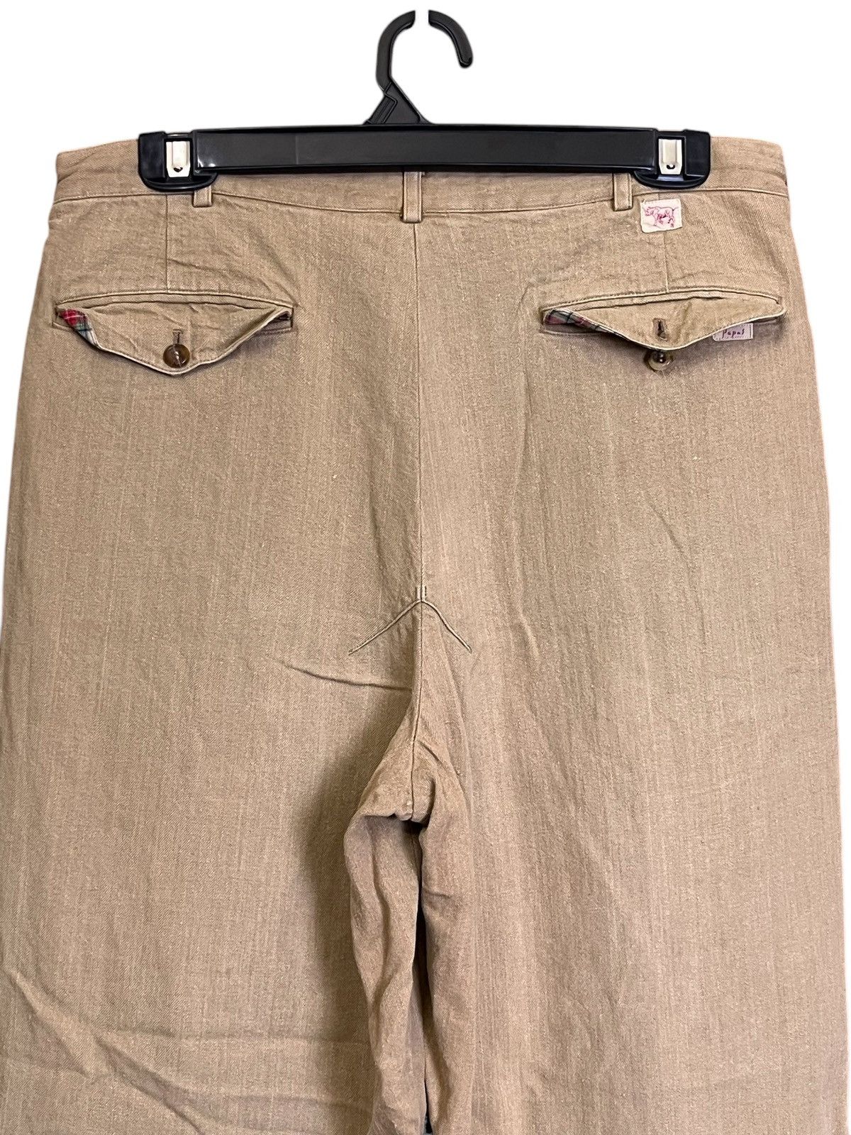 Japanese Brand SICK 90s VINTAGE PAPAS MANIERE DE HEMING BAGGY CASUAL PANTS Size US 31 - 6 Thumbnail