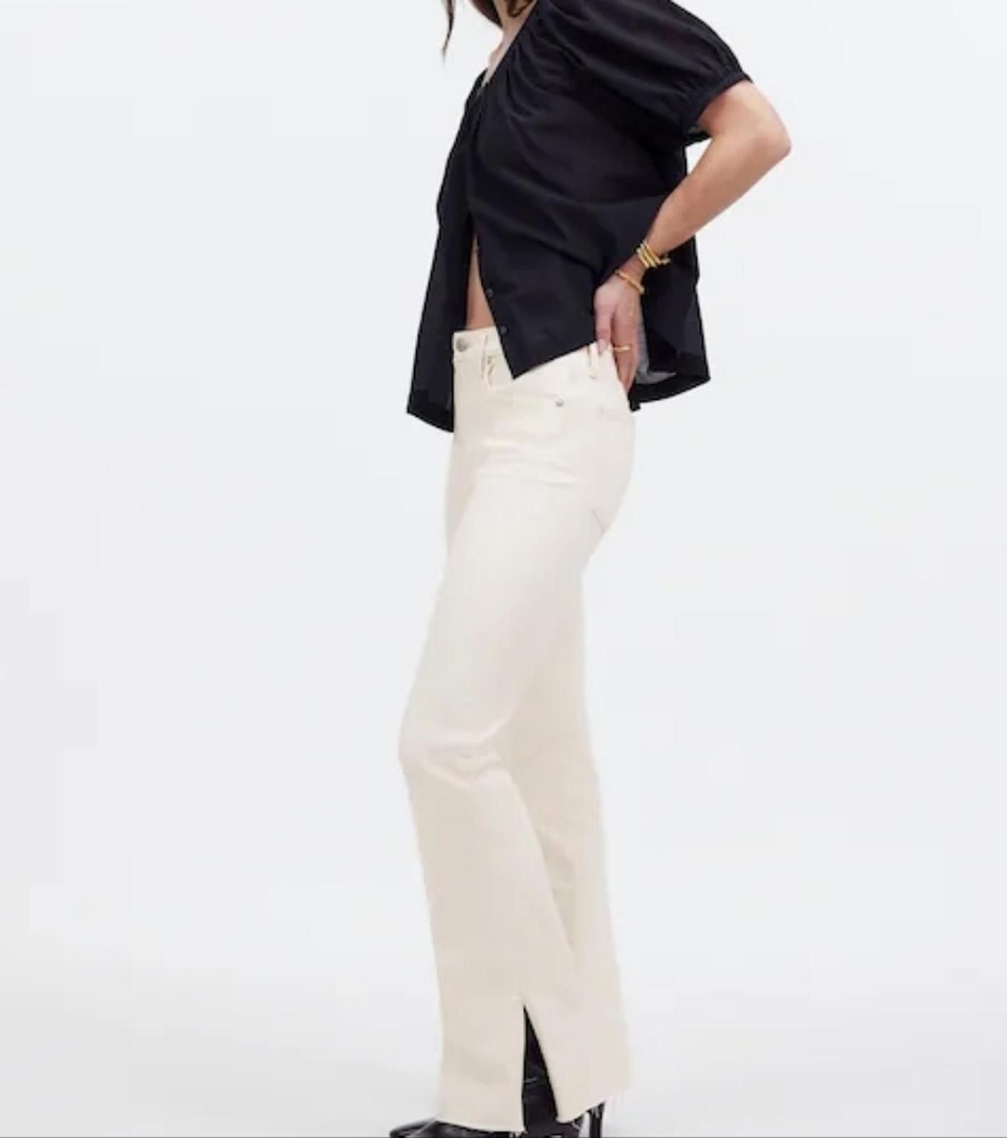 Madewell Madewell Kick Out Full-Length Jeans Size 23" - 6 Thumbnail