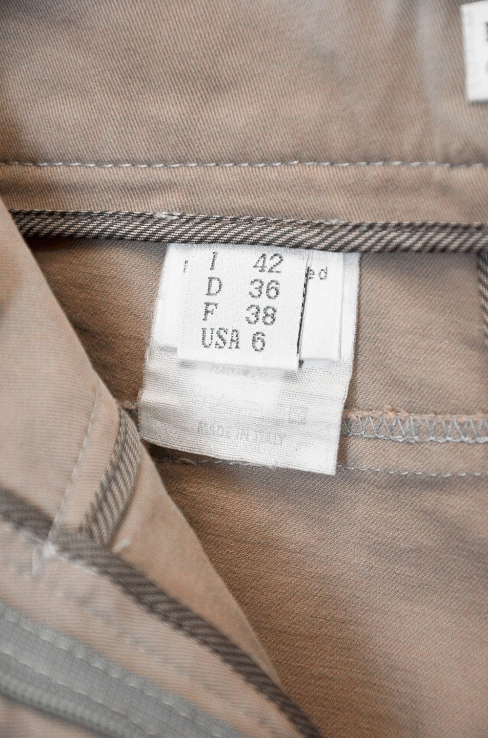 Brunello Cucinelli BRUNELLO CUCINELLI Beige Pants - 42 Size 28" / US 6 / IT 42 - 10 Thumbnail