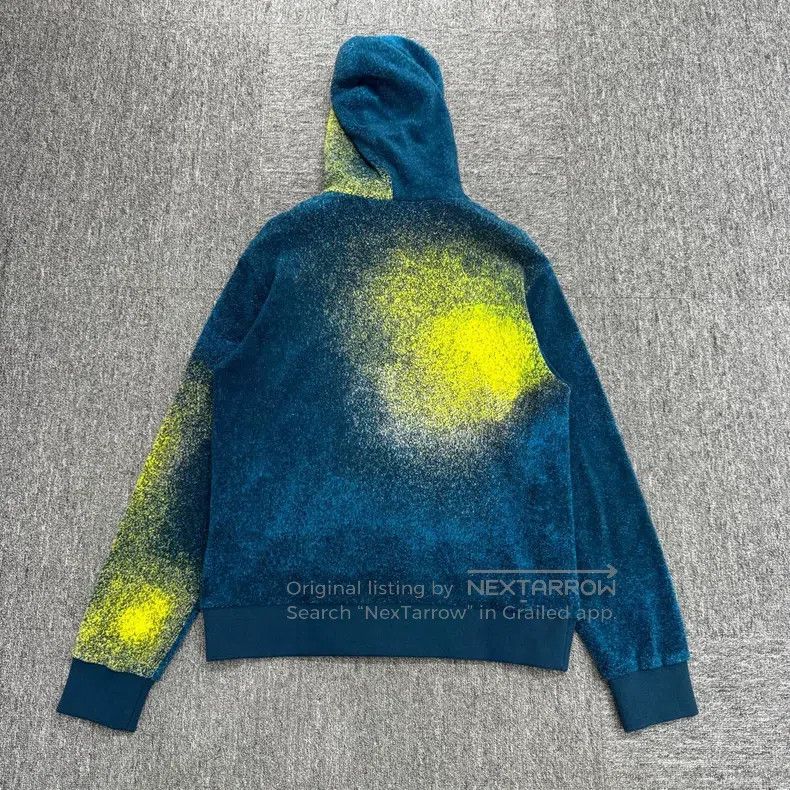 Louis Vuitton Louis Vuitton Tie-dyed polar fleece hooded sweatshirt Size US L / EU 52-54 / 3 - 5 Thumbnail