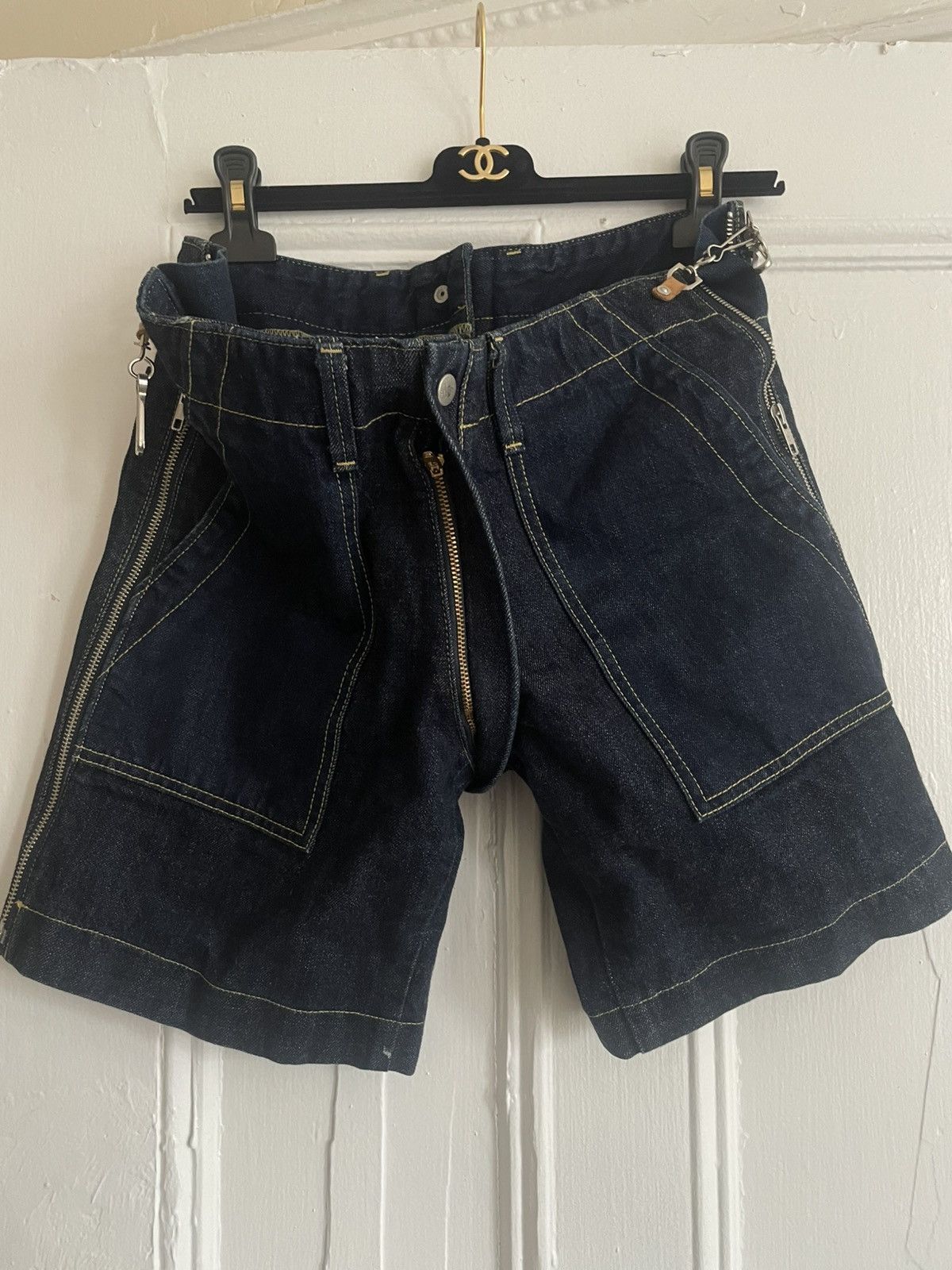 Comme des Garcons Adjustable zipper shorts Size 30" / US 8 / IT 44 - 2 Thumbnail