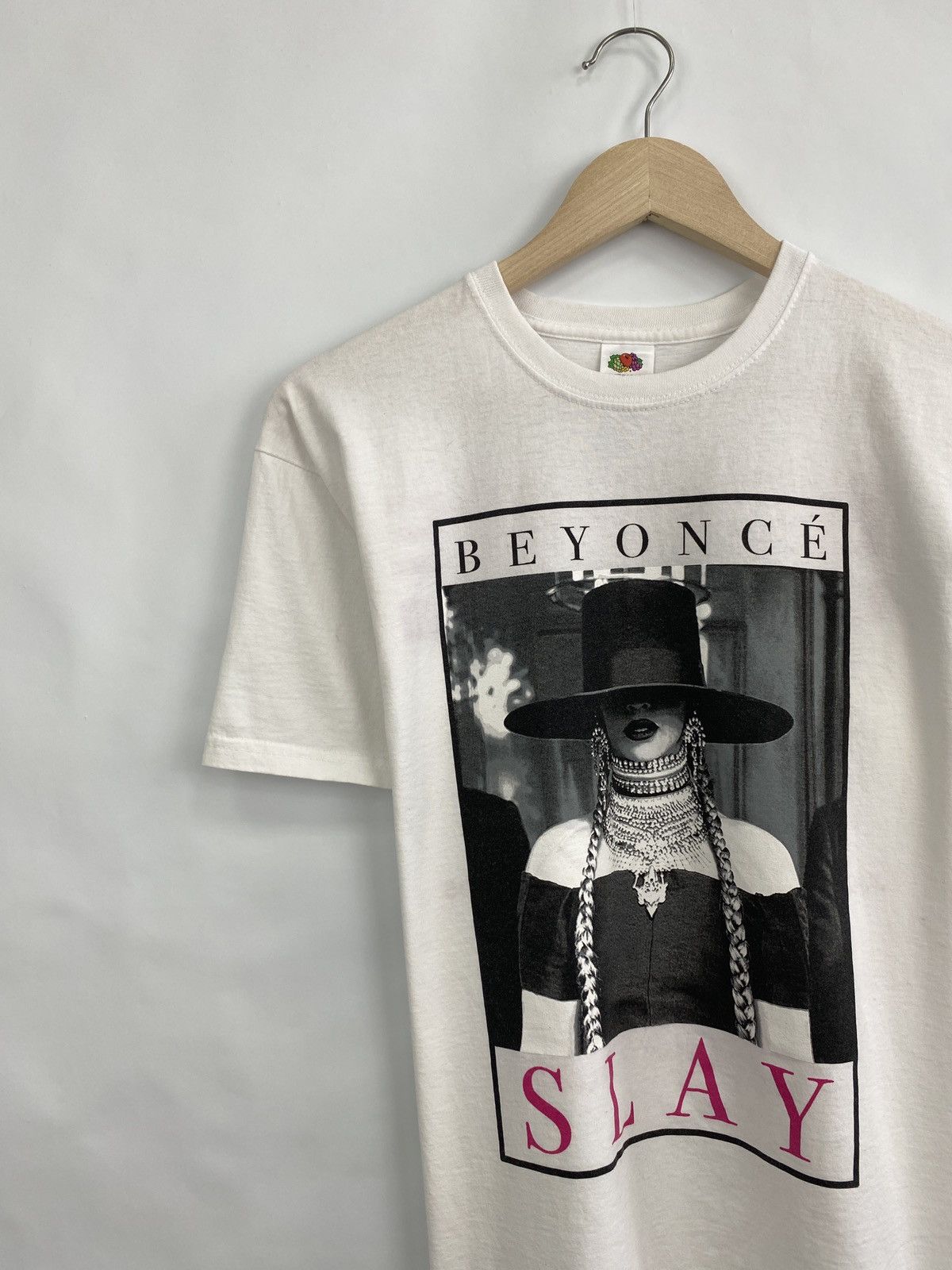 Band Tees × Rap Tees × Vintage 🇺🇸 2016 Beyonce Slay Sexy Girl Black Rap T-Shirt Rare Retro Size US M / EU 48-50 / 2 - 2 Thumbnail