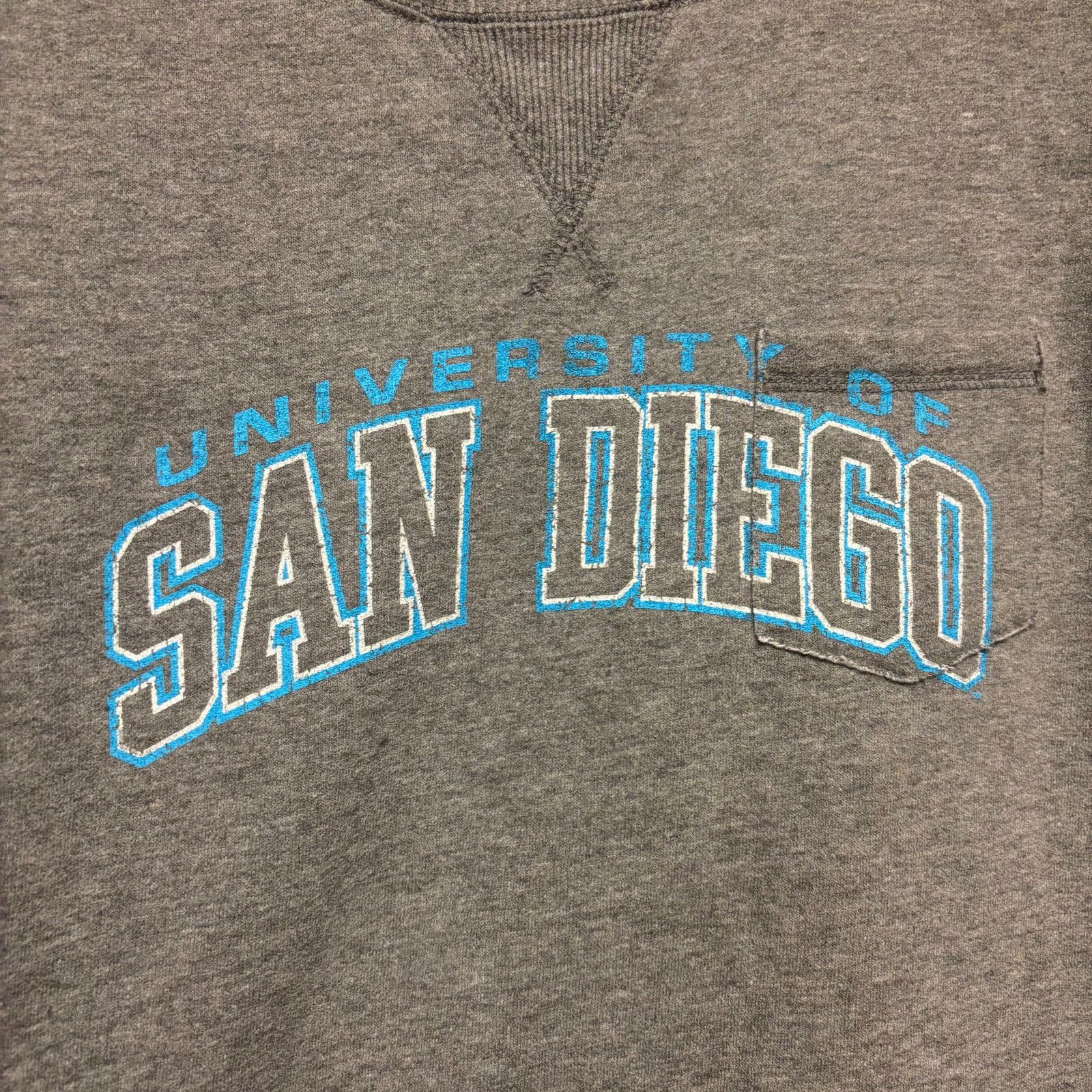 Champion Champion Sweatshirt University San Diego Cropped Sweatshirt Size M / US 6-8 / IT 42-44 - 8 Thumbnail