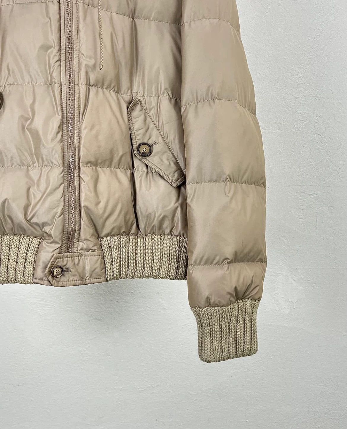 Dolce & Gabbana Dolce & Gabbana 00s Wool Panel Down Jacket Size US M / EU 48-50 / 2 - 4 Thumbnail