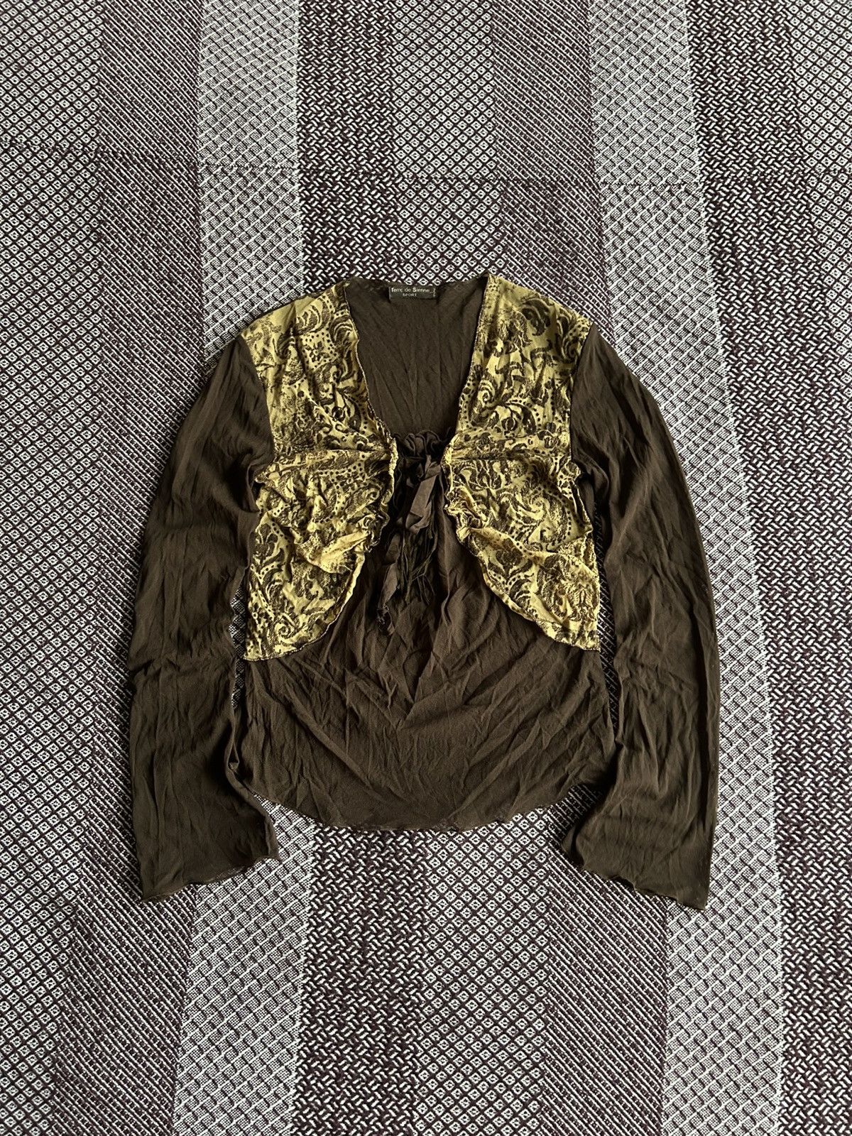 Cop Copine Vintage Women Long Sleeve Y2K Tee Cop Copine Style Boho Vibe Size S / US 4 / IT 40 - 1 Thumbnail