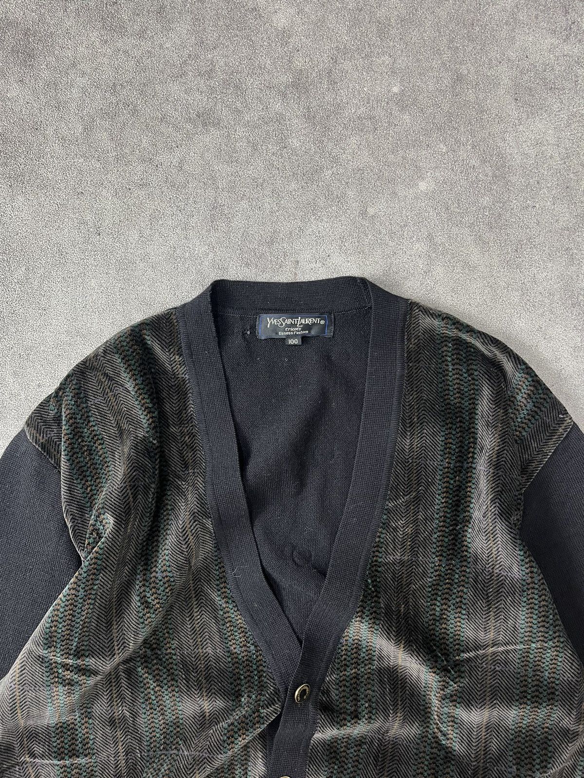 Yves Saint Laurent Yves saint laurent cardigan knitwear 90’s Size US M / EU 48-50 / 2 - 2 Thumbnail
