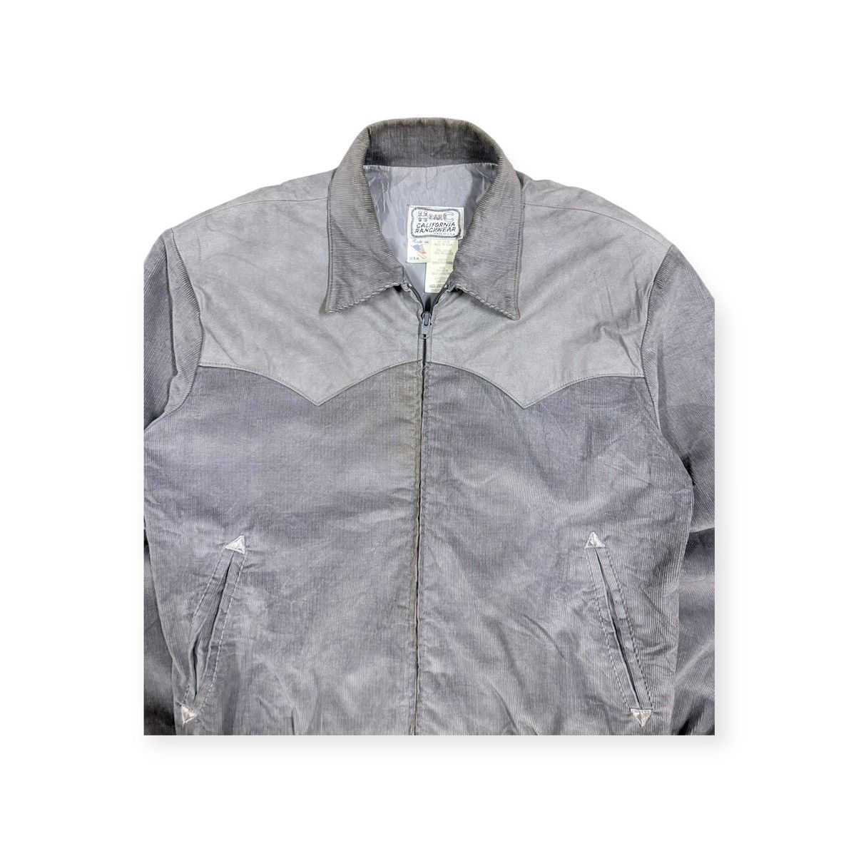 Rockmount Ranch Wear Vtg🔥50’s H Bar C California Ranchwear Thorobred Corduroy Size US L / EU 52-54 / 3 - 4 Thumbnail