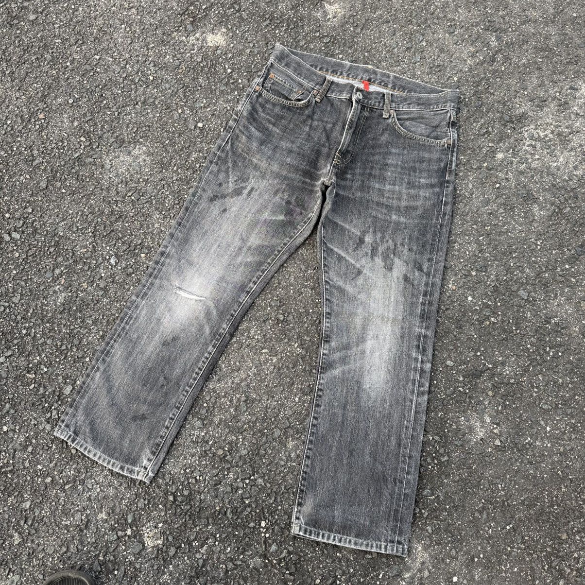 Japanese Brand W34 VINTAGE BLACK JAPANESE FADED DENIM JEAN PANTS Size US 34 / EU 50 - 3 Thumbnail