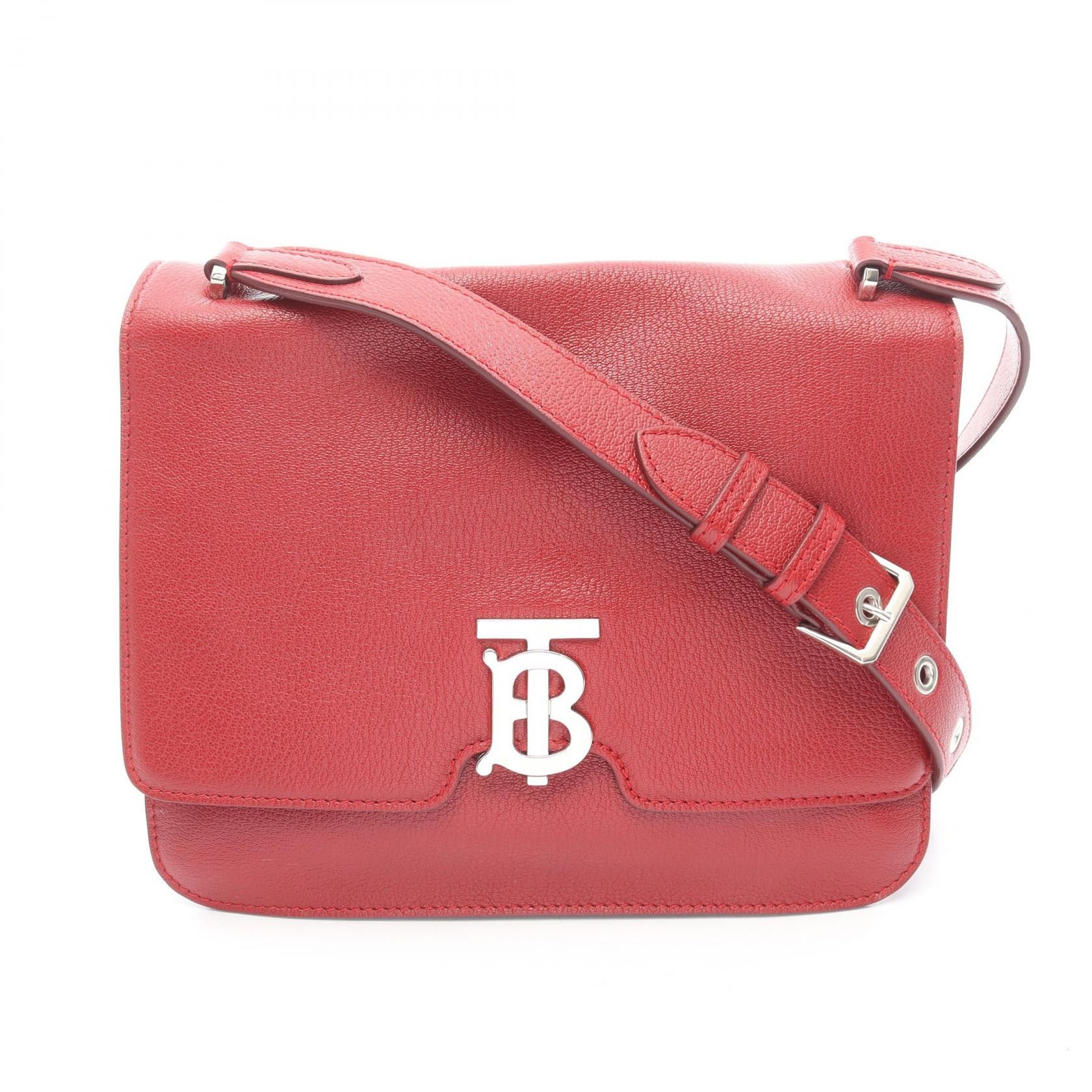 Burberry Burberry Burberry TB Logo Leather Shoulder Bag Leather Shoulder Bag DUTY FREE for USA Size ONE SIZE - 1 Thumbnail