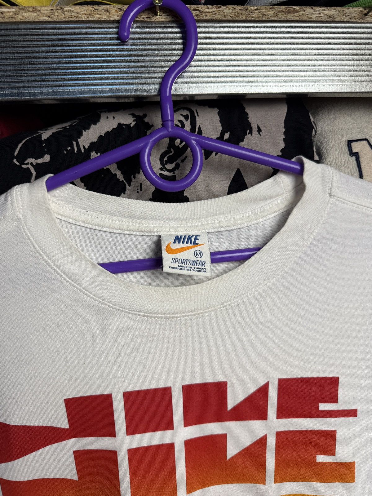 Nike NIKE vintage tee t-shirt size M big swoosh Size US M / EU 48-50 / 2 - 3 Thumbnail