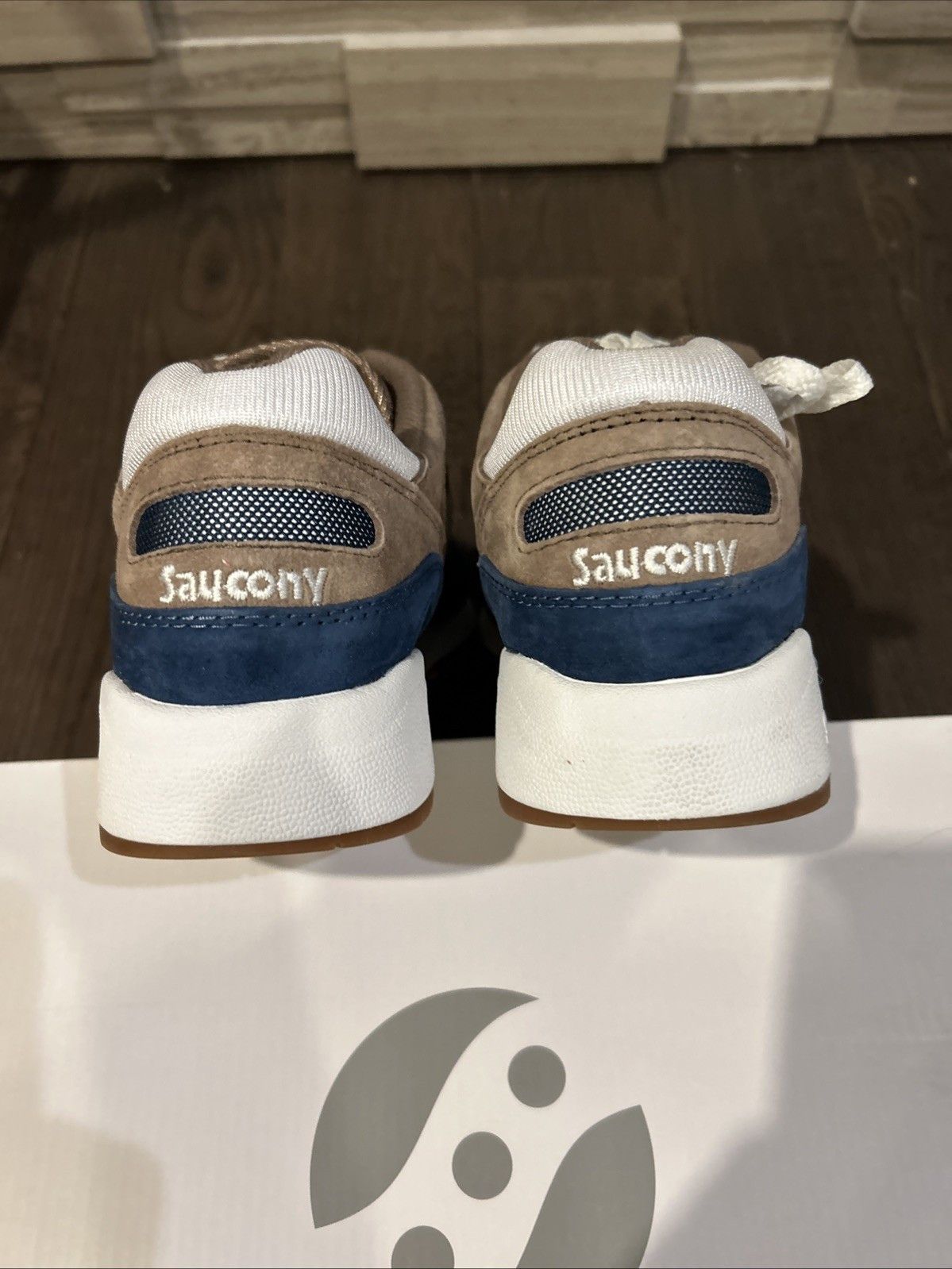 Saucony Saucony Shadow 6000 Sand/ Grey Size US 11 / EU 44 - 5 Thumbnail