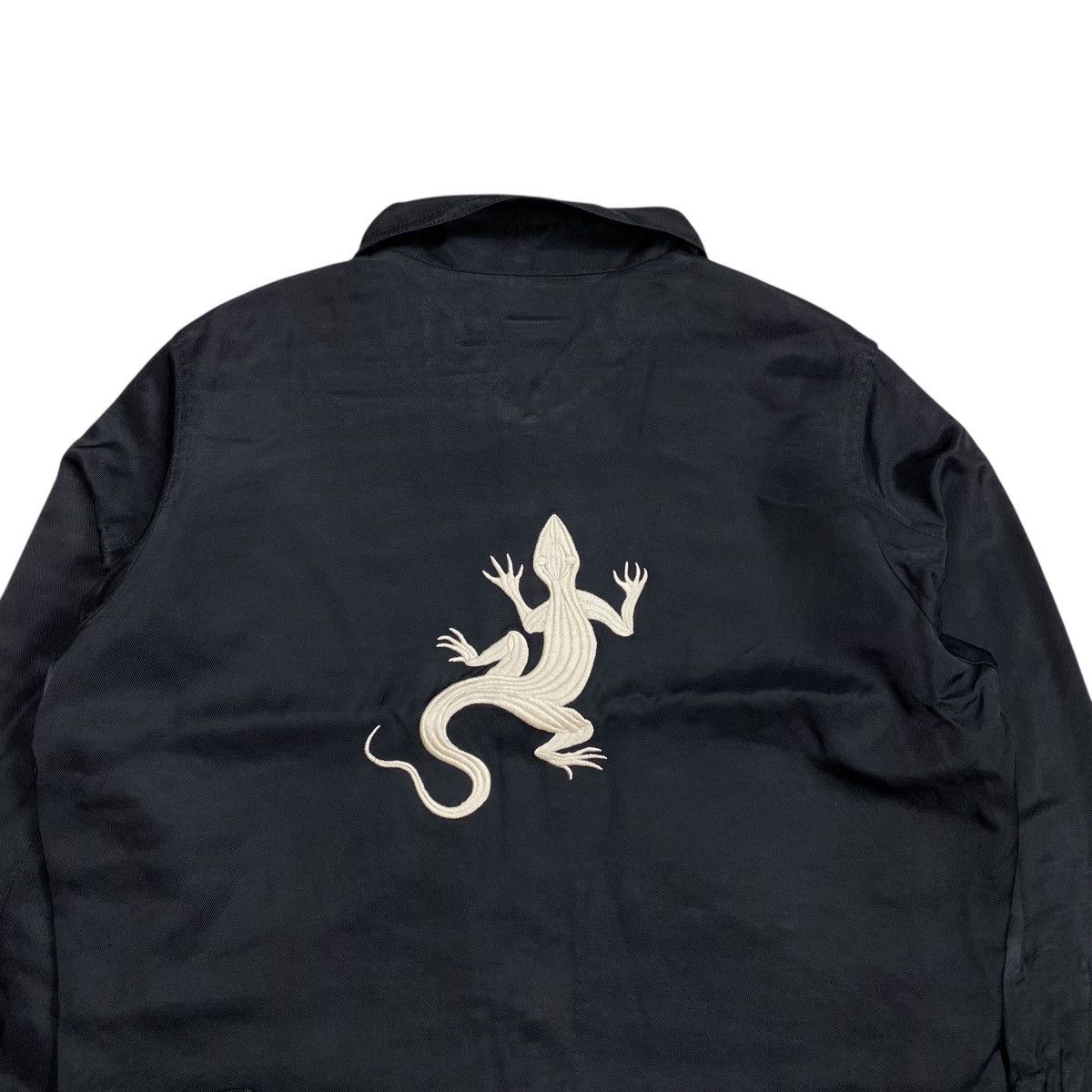 agnes b. Agnes B.Homme Embroidery Lizzard Work Jacket Size US M / EU 48-50 / 2 - 6 Thumbnail