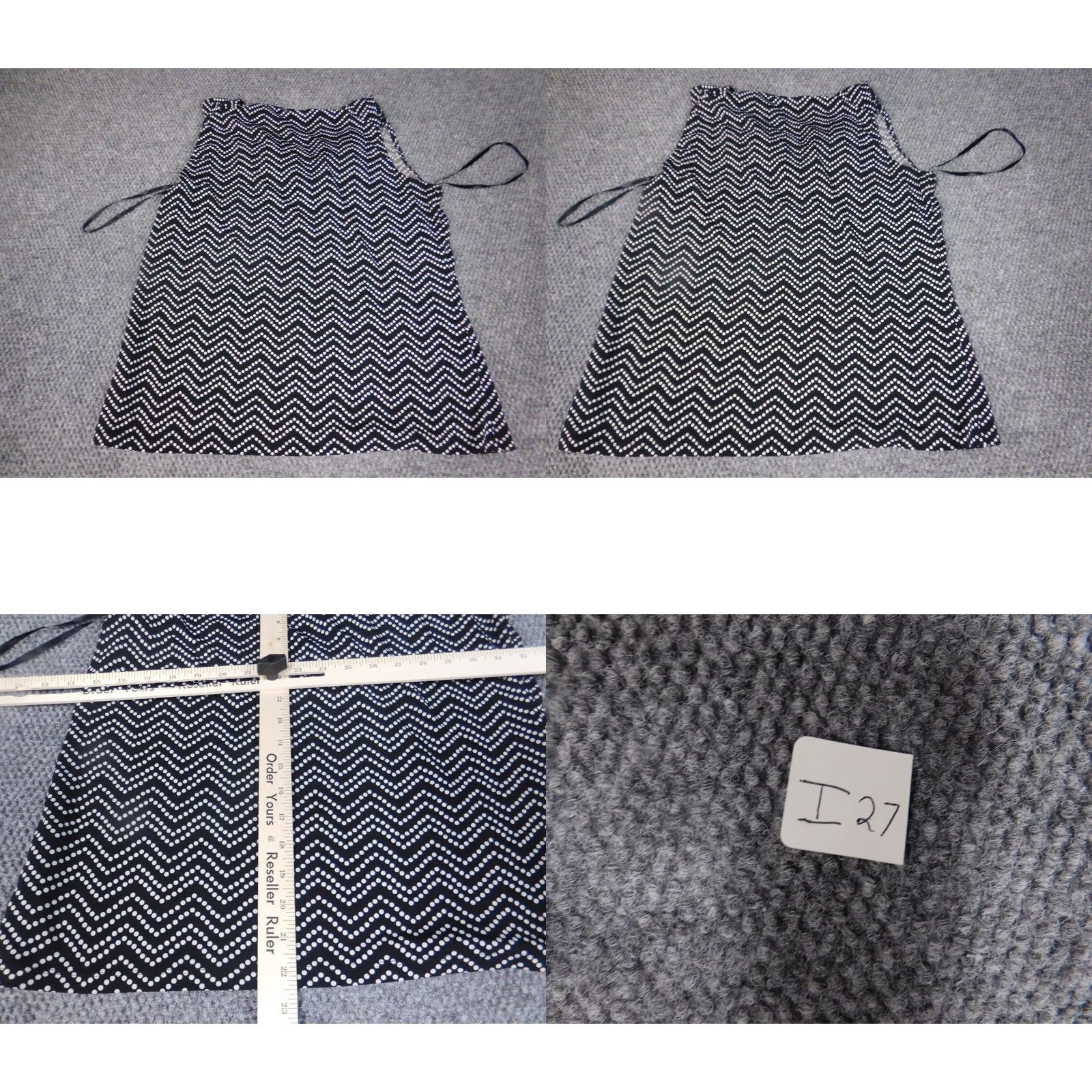 Vintage Jones Studio Blouse L Womens Black Pullover Sleeveless Collared Button Stretch Casual Regular Size L / US 10 / IT 46 - 8 Thumbnail