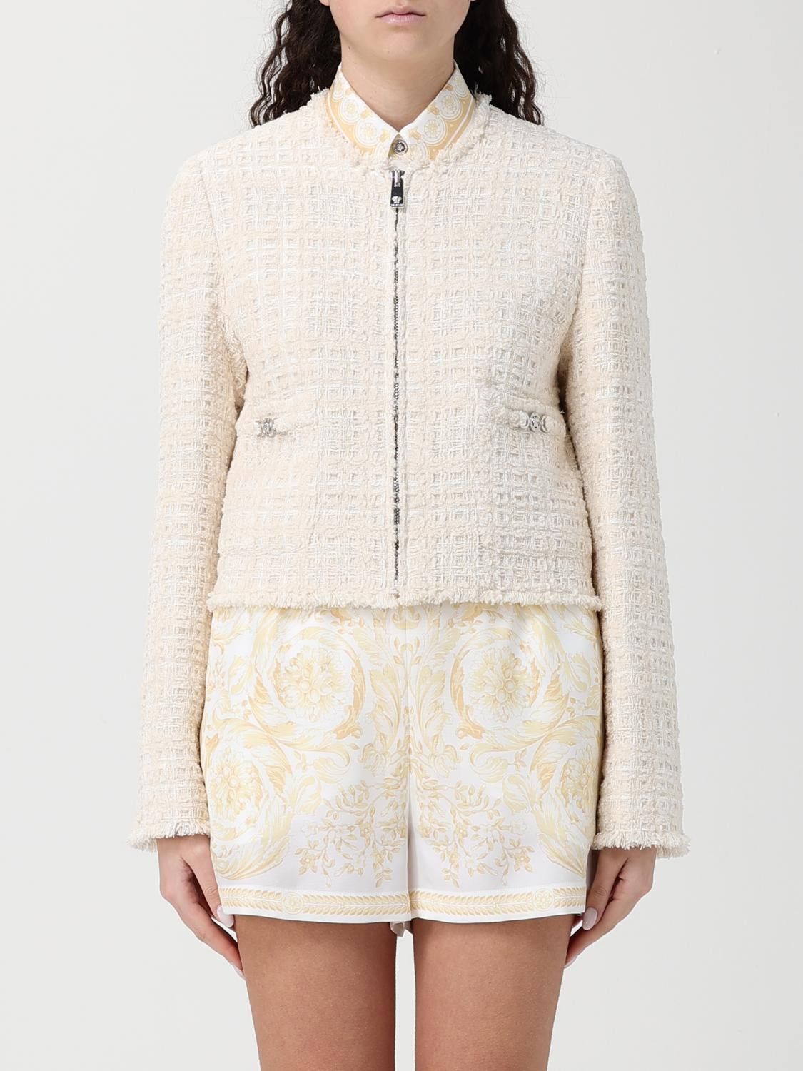 Versace Versace Jacket Woman White Size M / US 6-8 / IT 42-44 - 1 Thumbnail