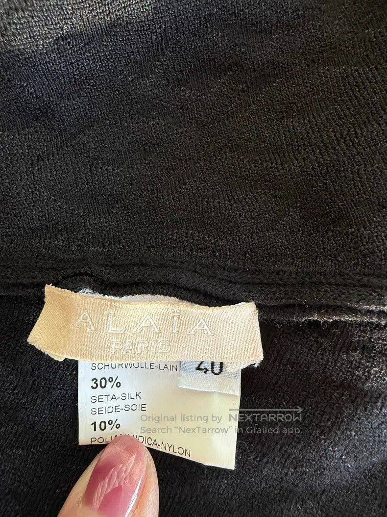Alaia Alaia Black skirt Size 26" / US 2 / IT 38 - 6 Thumbnail