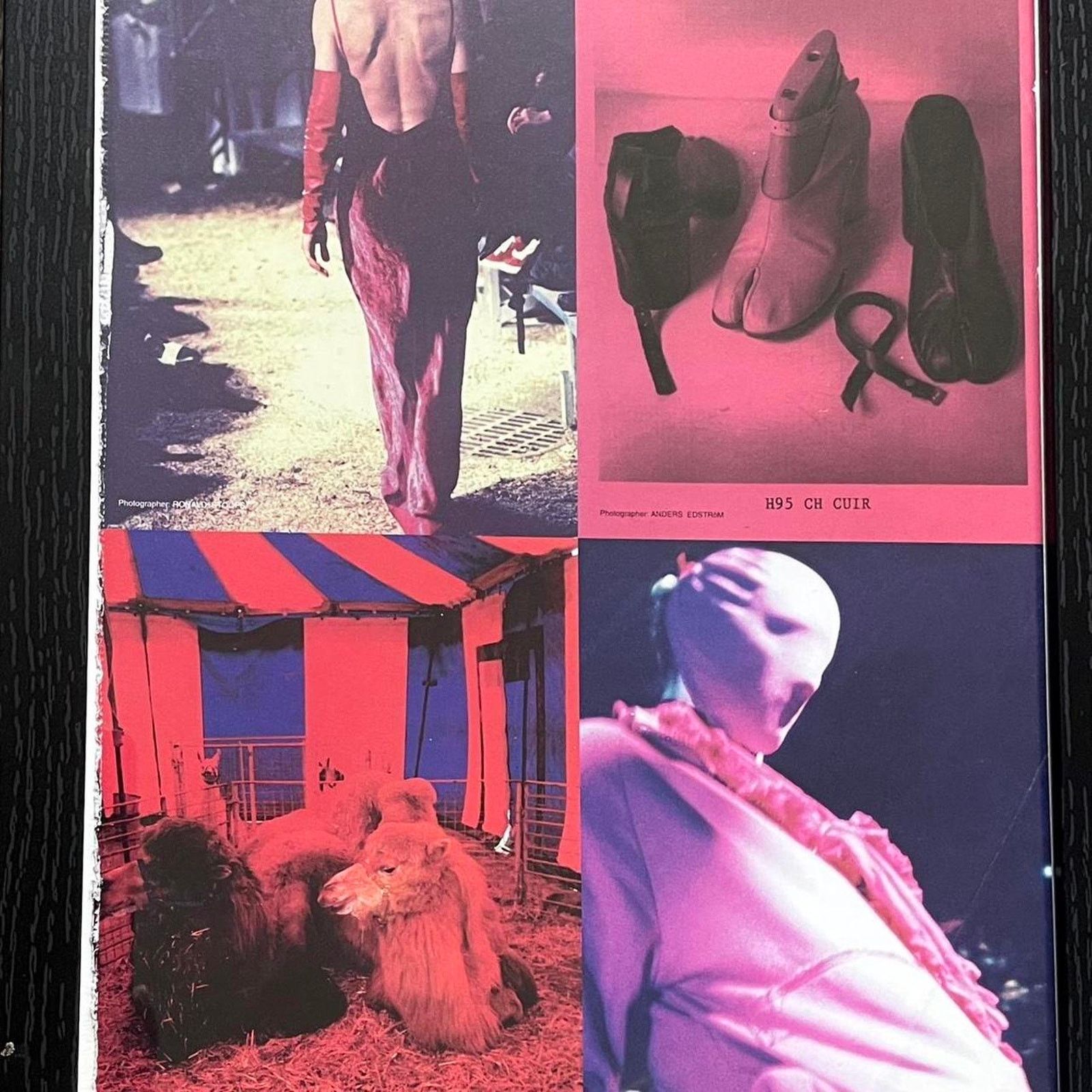 Maison Margiela × Vintage Maison Margiela archive fashion framed poster 9x12 Size ONE SIZE - 2 Thumbnail