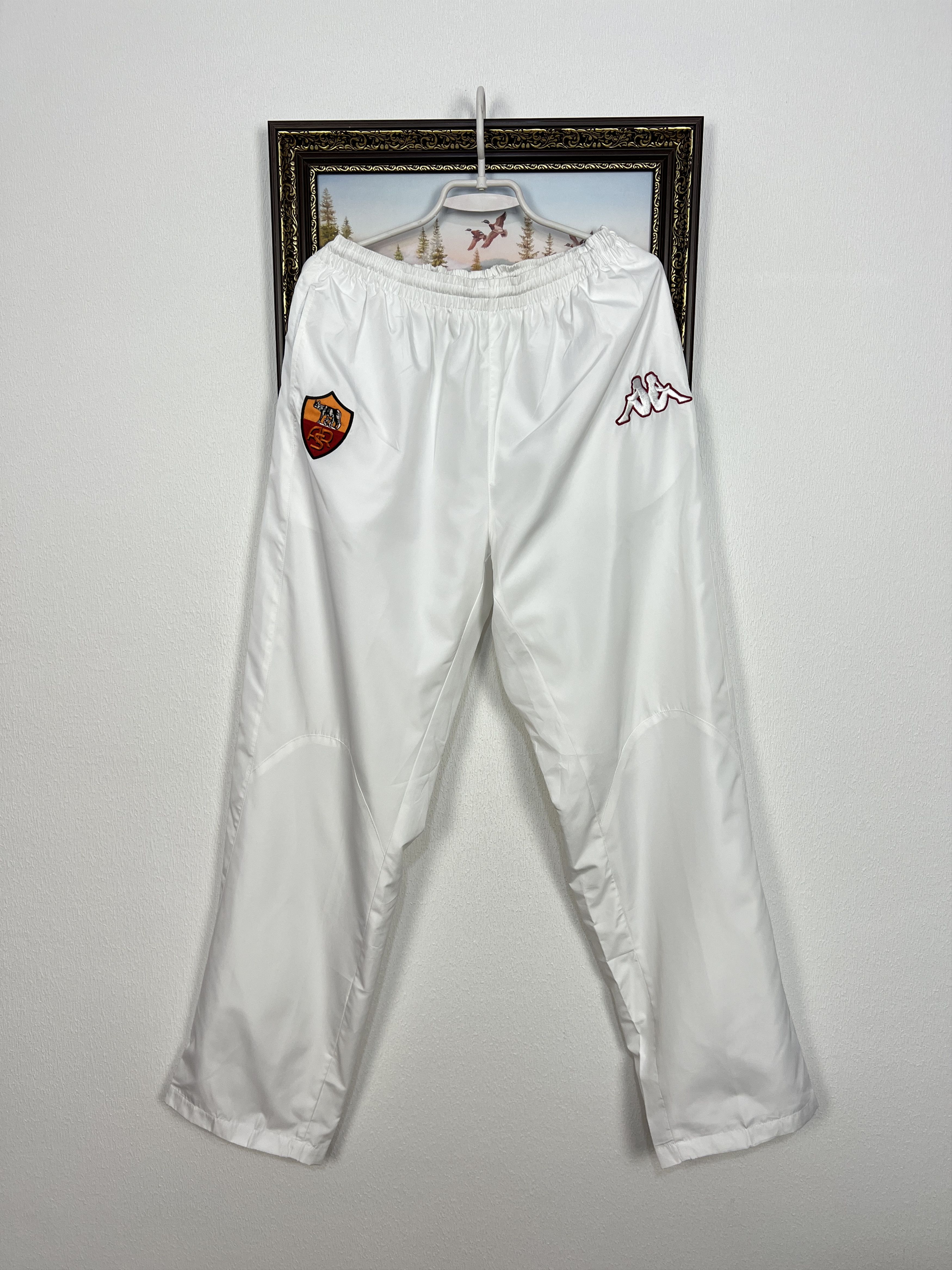 Kappa Vintage Kappa AC Roma Football Suit Soccer Set Jacket Pants Size US XXL / EU 58 / 5 - 13 Thumbnail