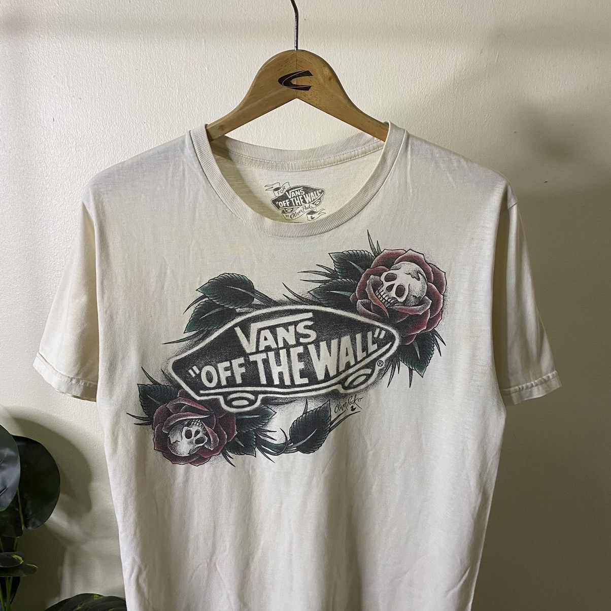 Vans 2009 Vans Of The Wall By Oliver Peck Collaboration Skater T Size US M / EU 48-50 / 2 - 2 Thumbnail
