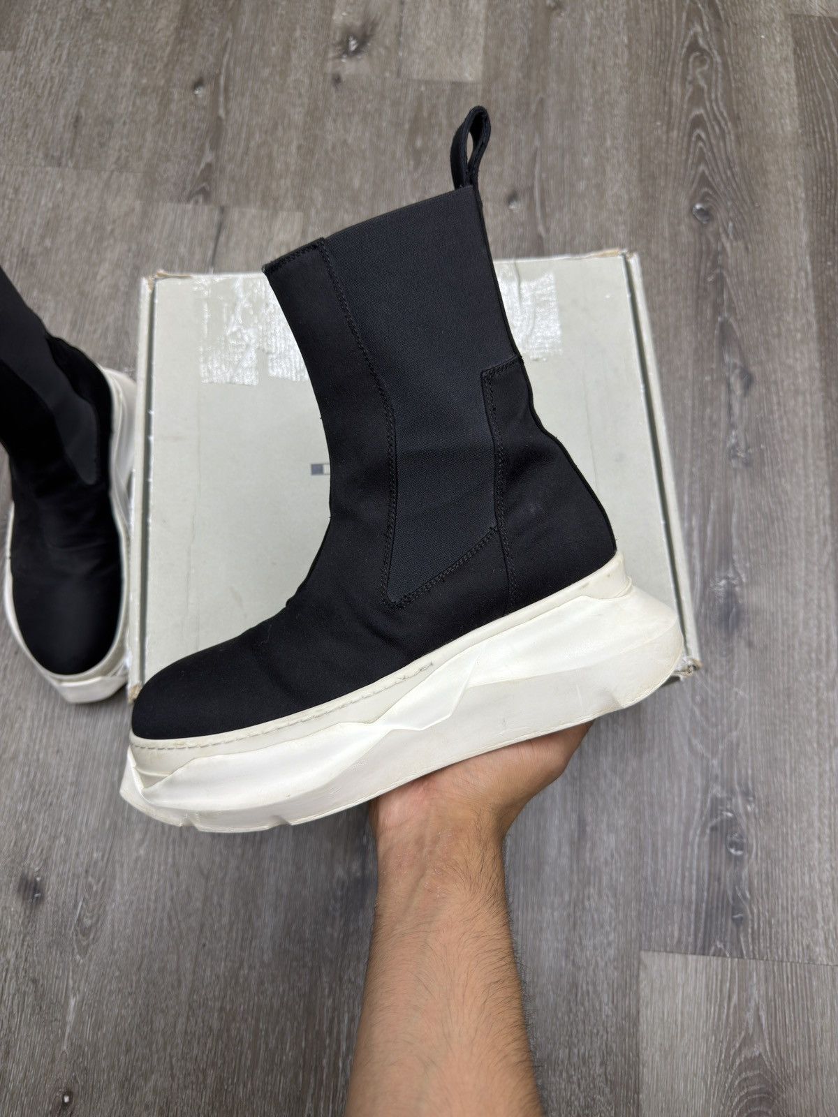 Rick Owens Rick Owens DRKSHDW Gethsemane Beatle Abstract Boot Size US 9 / EU 42 - 3 Thumbnail
