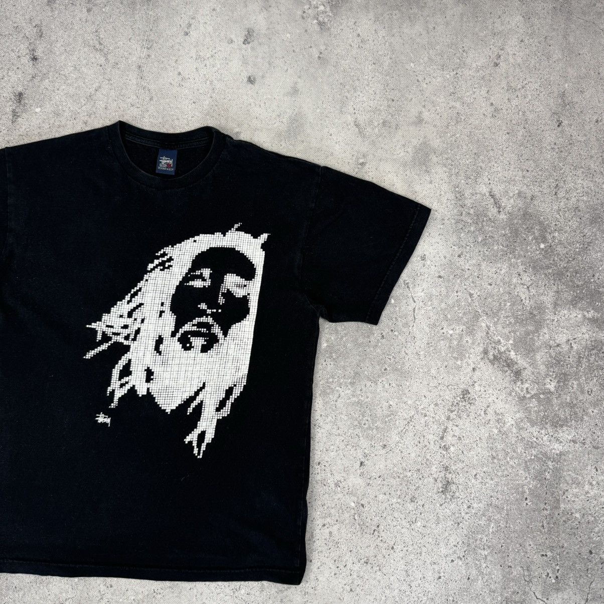 Stussy Rare Vintage Stussy Bob Marley T Shirt tee Y2K 00s Size US XL / EU 56 / 4 - 4 Thumbnail
