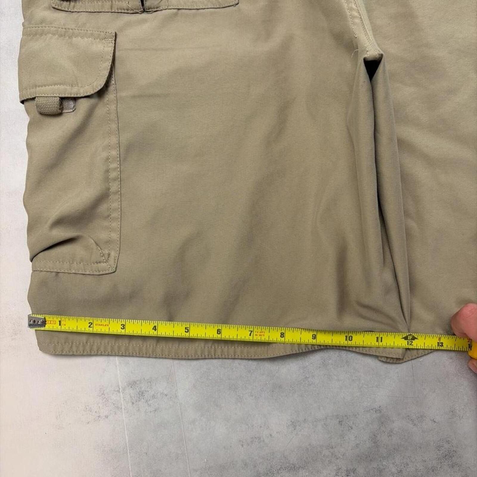 Other Y2K Beige Tony Hawk Surf Grunge Baggy Cargo Board Shorts Size US 34 / EU 50 - 8 Thumbnail