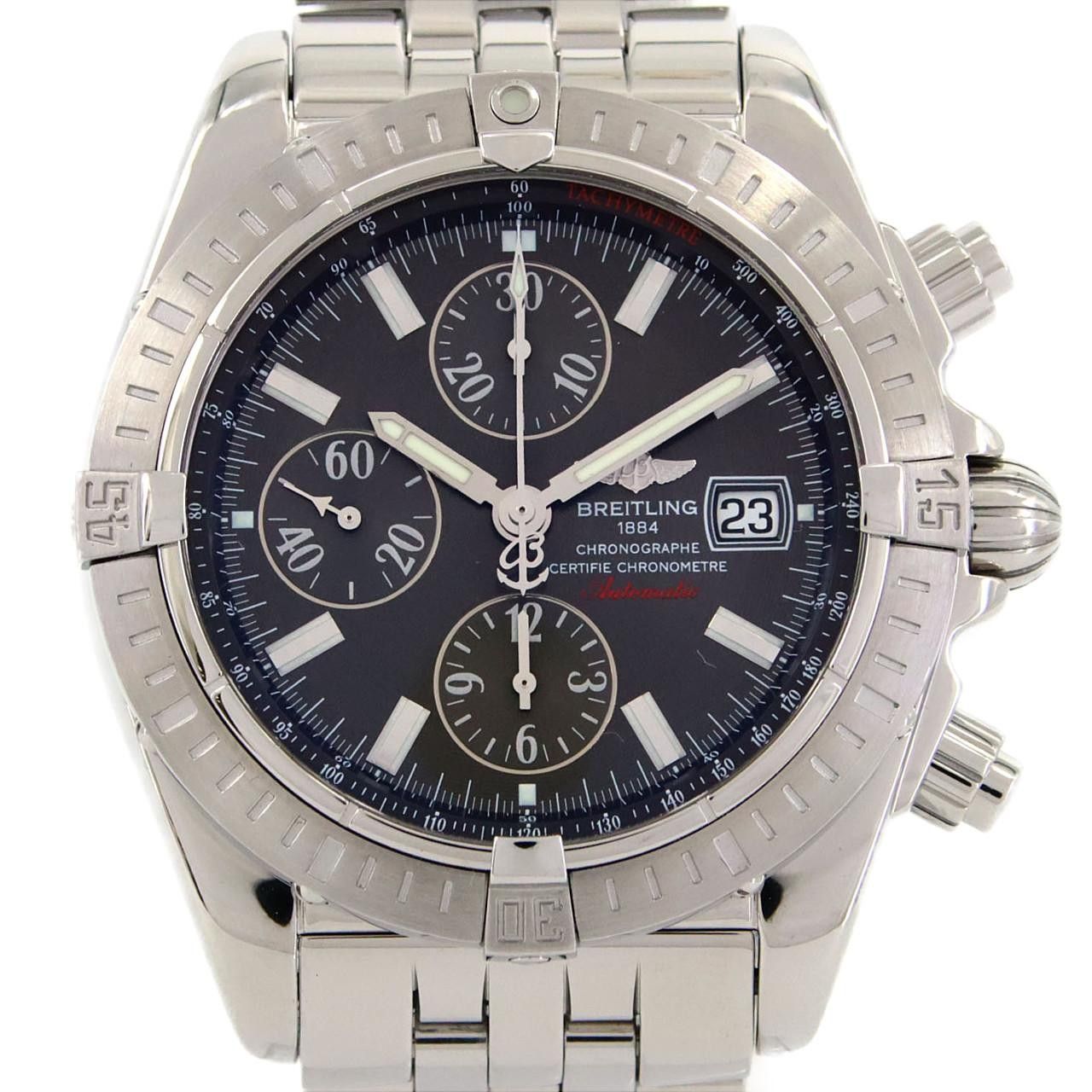 Breitling Breitling Breitling Chronomat Stainless Steel Watch Metal Automatic A13356/A156M12PA DUTY FREE for USA Size ONE SIZE - 1 Thumbnail