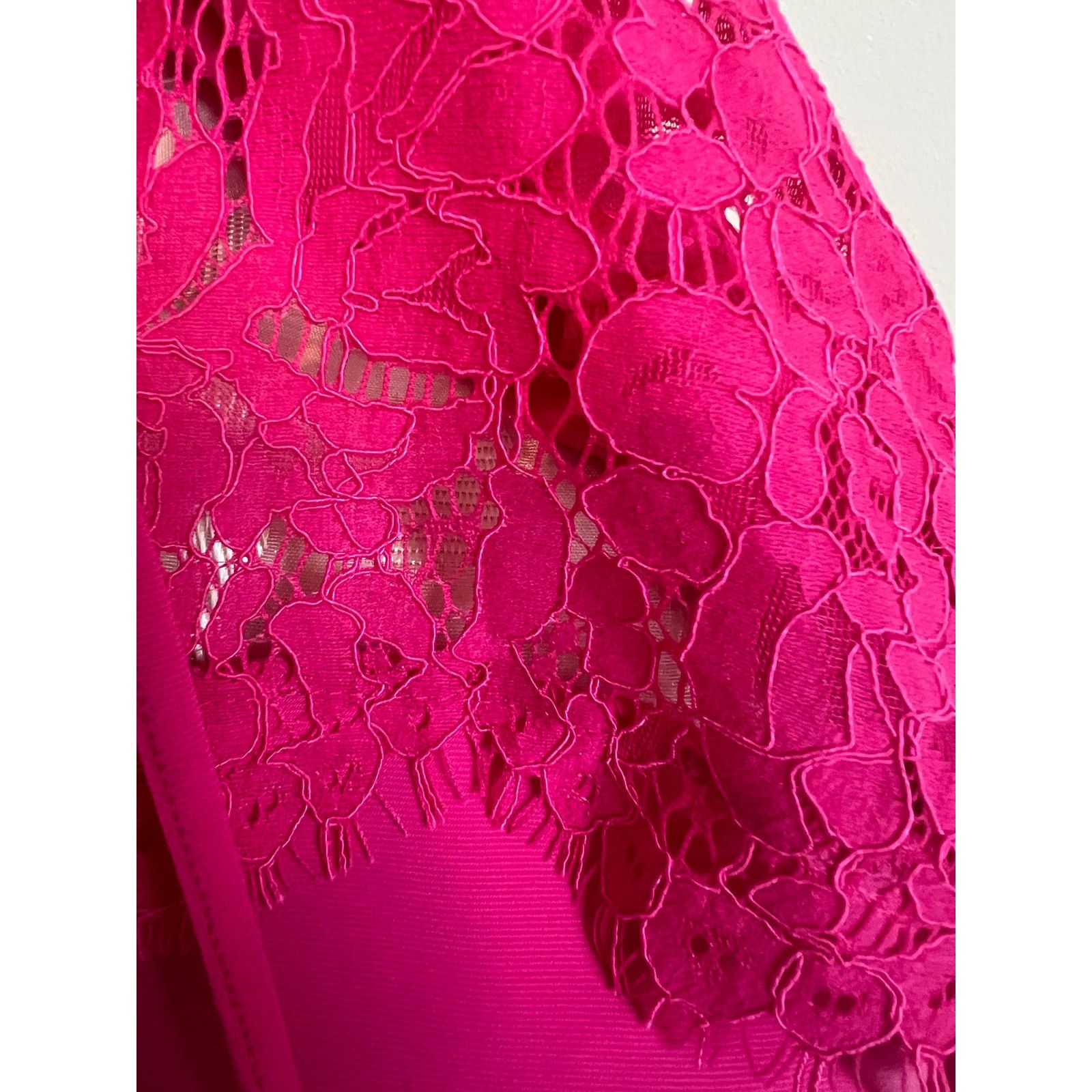 Anne Klein Anne Klein Vibrant Long Sleeve Blouse Lace Details Small Size S / US 4 / IT 40 - 4 Thumbnail