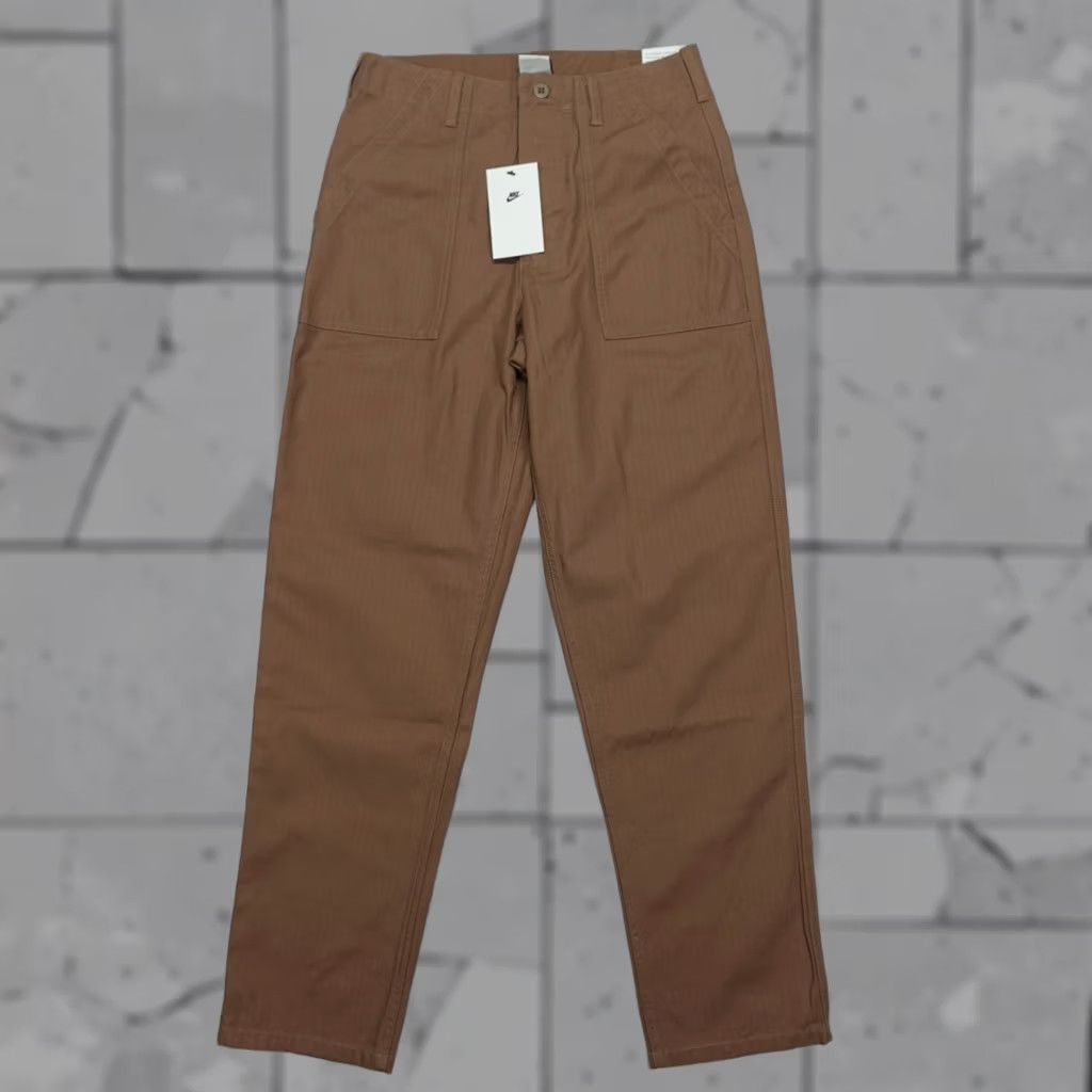 Nike Nike Life Fatigue Pants Brown British Tan Military GI Outdoor Loose Fit Men's 28 Size US 28 / EU 44 - 1 Thumbnail