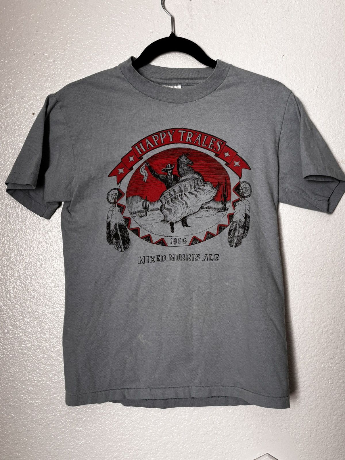 Hanes Vintage cowboy t shirt Size US S / EU 44-46 / 1 - 1 Thumbnail