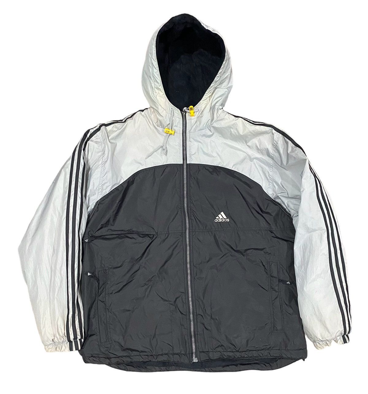 Vintage 90s ADIDAS Zipper Hoodie (L)